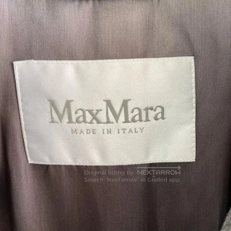 Max Mara MaxMara Women's Long Gray Wool Coat . Size M / US 6-8 / IT 42-44 - 6 Thumbnail