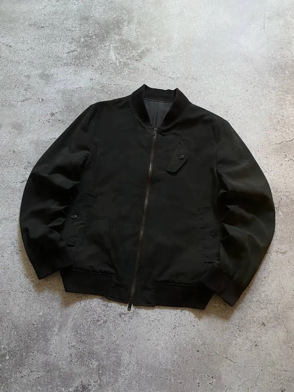 Japanese Brand DRAWING NUMBERS [0123456789] CAMO WOOL BOMBER JACKET Size US M / EU 48-50 / 2 - 3 Thumbnail