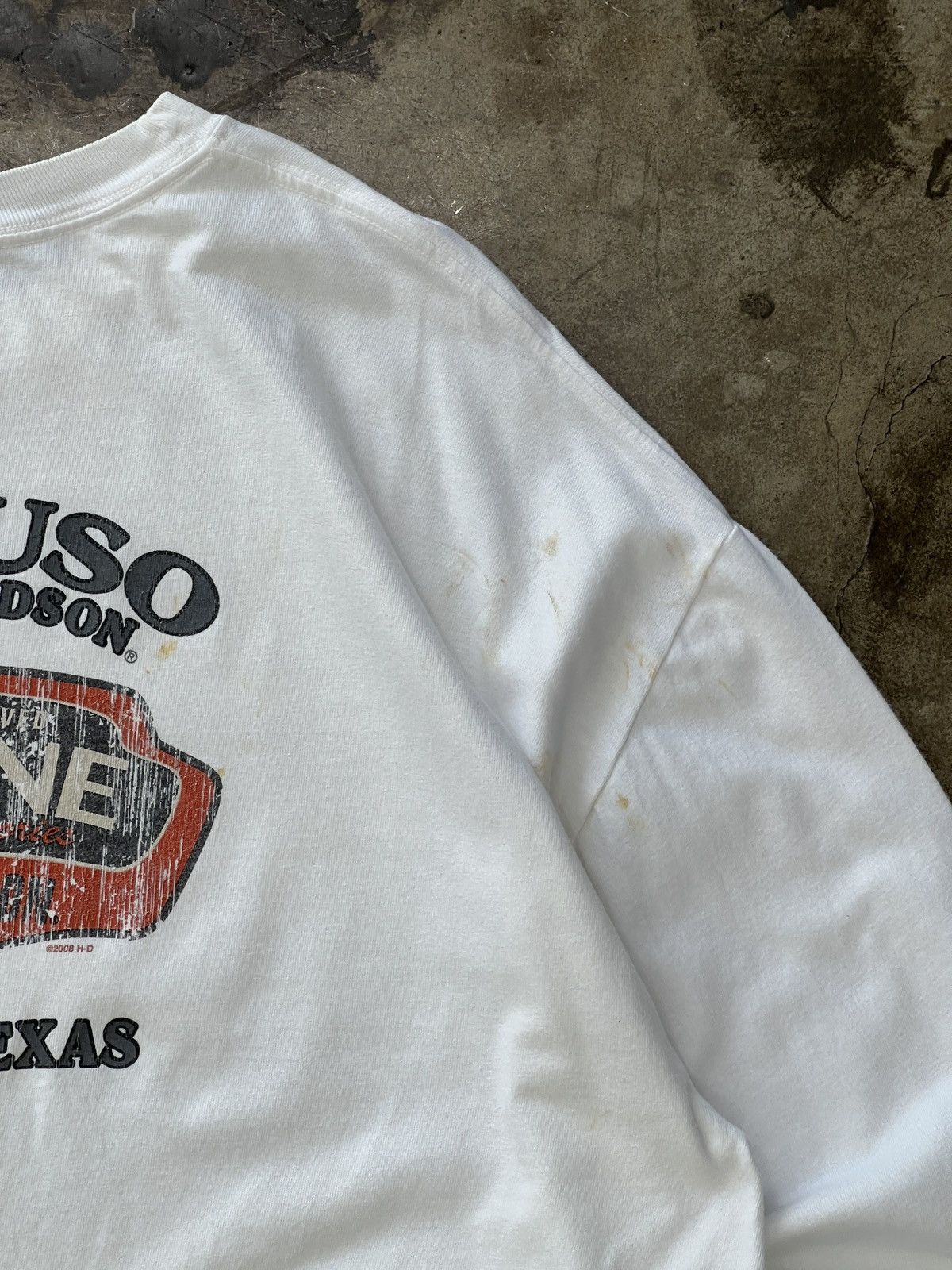 Harley Davidson Vintage 2008 Harley Davidson Houston Texas Motorcycle LS XXL Size US XXL / EU 58 / 5 - 8 Thumbnail