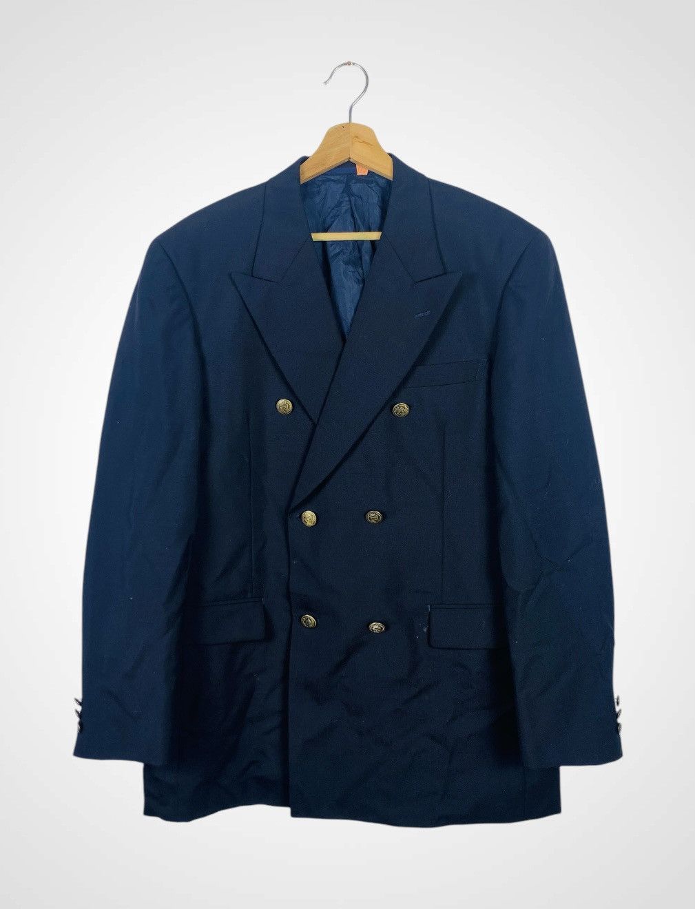 Courreges Rare Vintage Courreges Homme Double Breasted Blazer Size US M / EU 48-50 / 2 - 1 Thumbnail