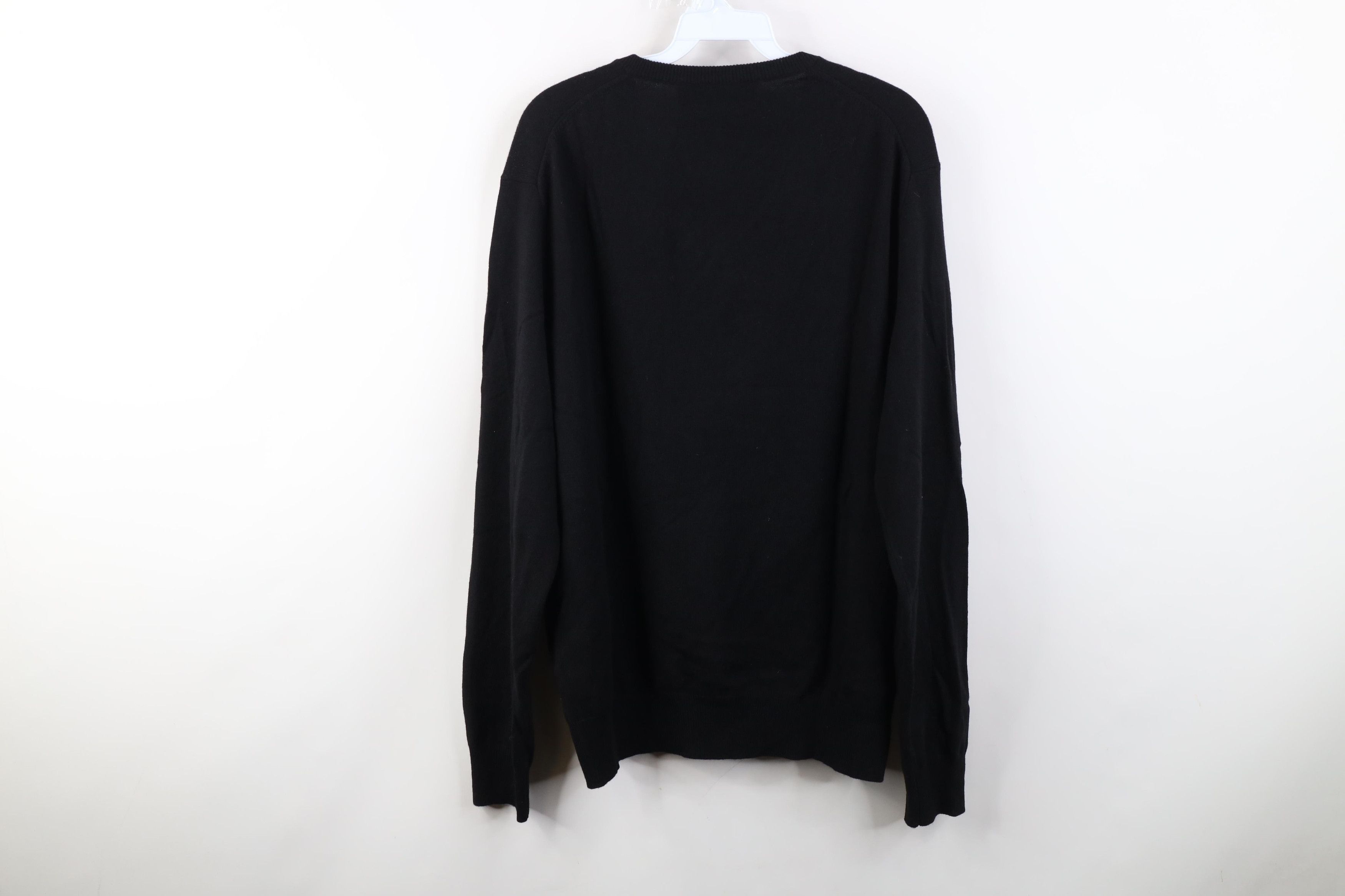 Polo Ralph Lauren Vintage 90s Ralph Lauren Merino Wool Knit V-Neck Sweater Size US XL / EU 56 / 4 - 7 Thumbnail