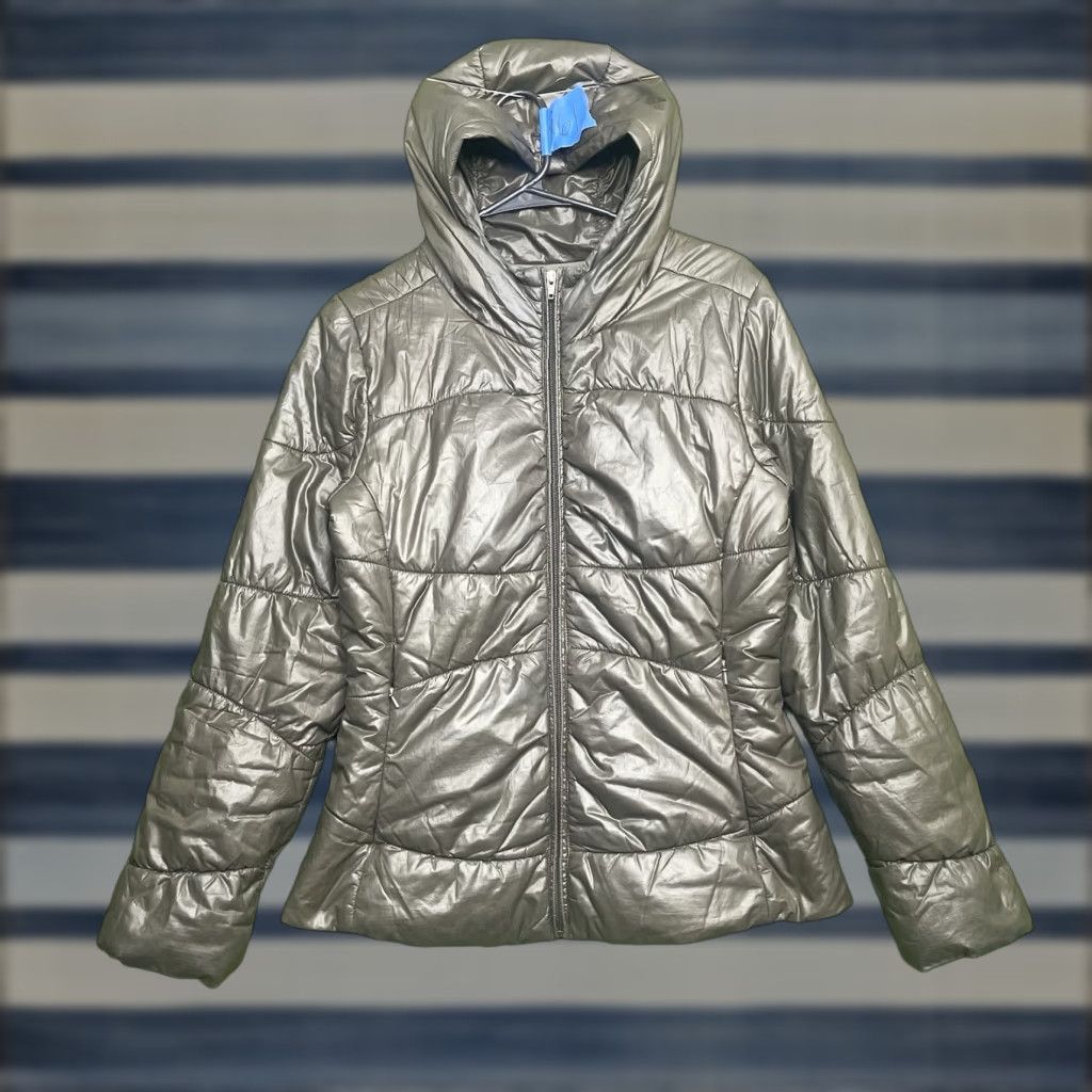 Patagonia Patagonia Lidia Jacket Womens Small Forest Green Hooded Quilted Insulated Puffer Size S / US 4 / IT 40 - 1 Thumbnail