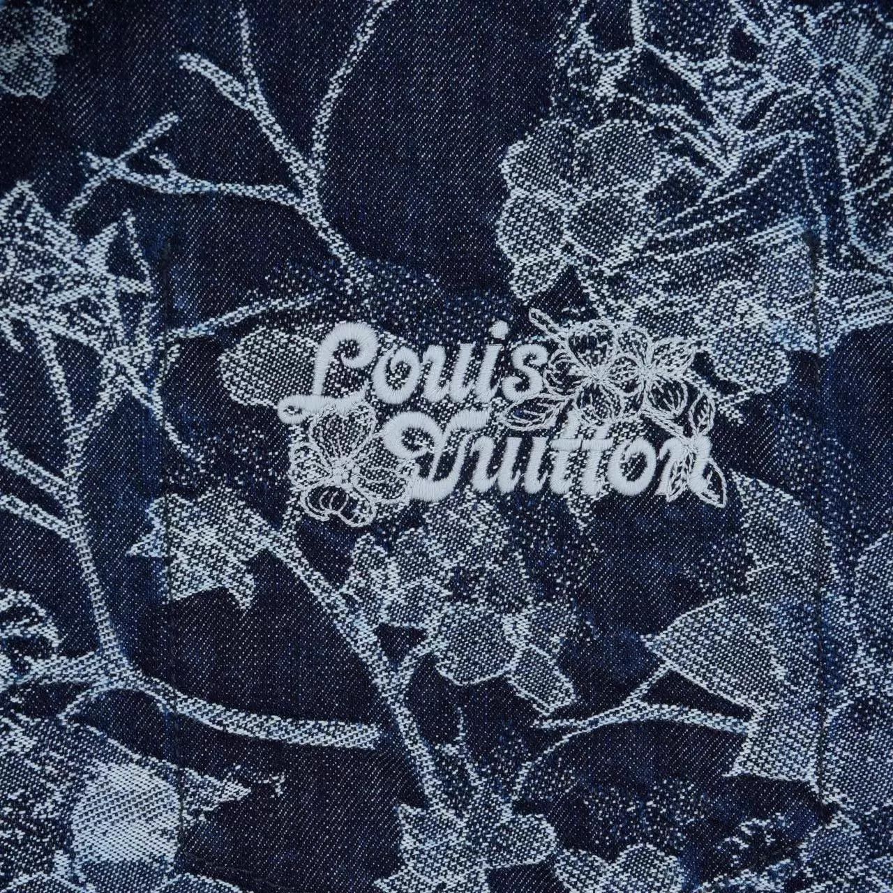 Louis Vuitton LV 24FW Black Plant Print All Over SS Shirt XL NWT Size US XL / EU 56 / 4 - 4 Thumbnail