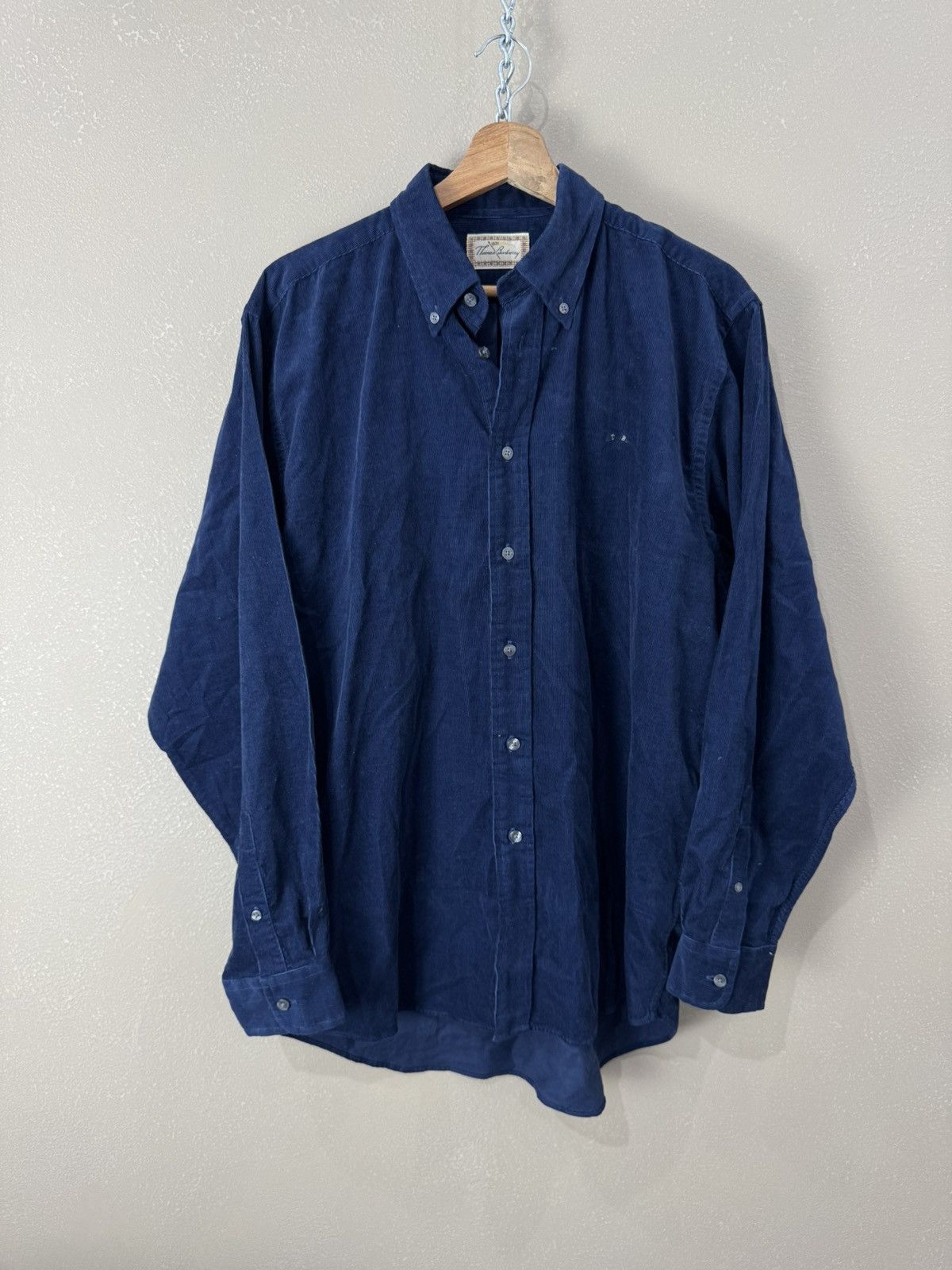 Burberry Vintage Thomas Burberry corduroy rare Shirt Size US M / EU 48-50 / 2 - 1 Thumbnail