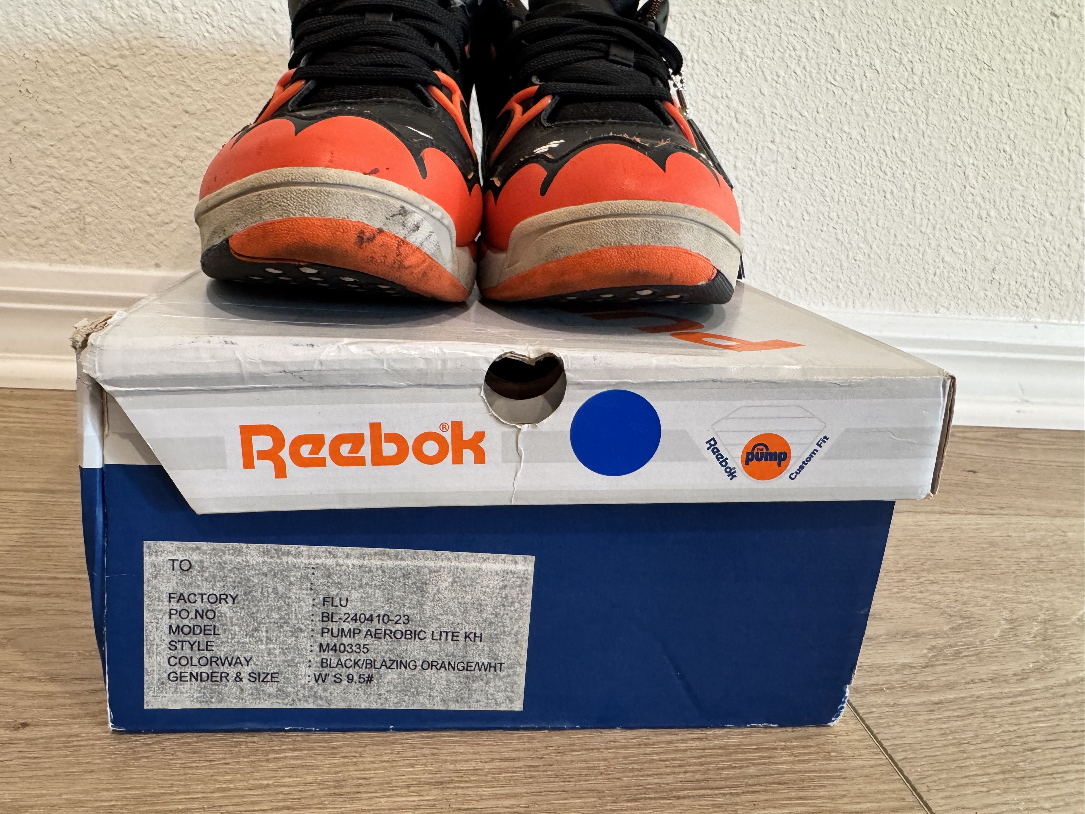 Reebok REEBOK/KEITH HARING "Crack is Wack" LIMITED ED PUMP SNEAKER Size US 9.5 / IT 39.5 - 6 Thumbnail