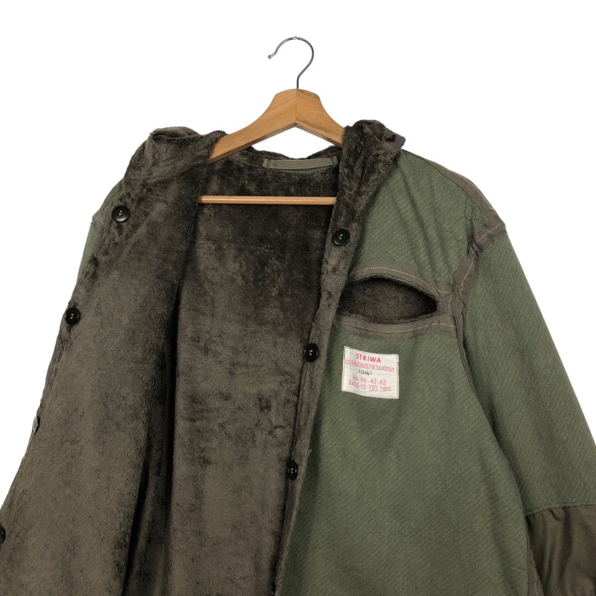 Vintage True Vintage 40s Blanket Military Jacket Germany WWII Striwa Size US M / EU 48-50 / 2 - 14 Thumbnail