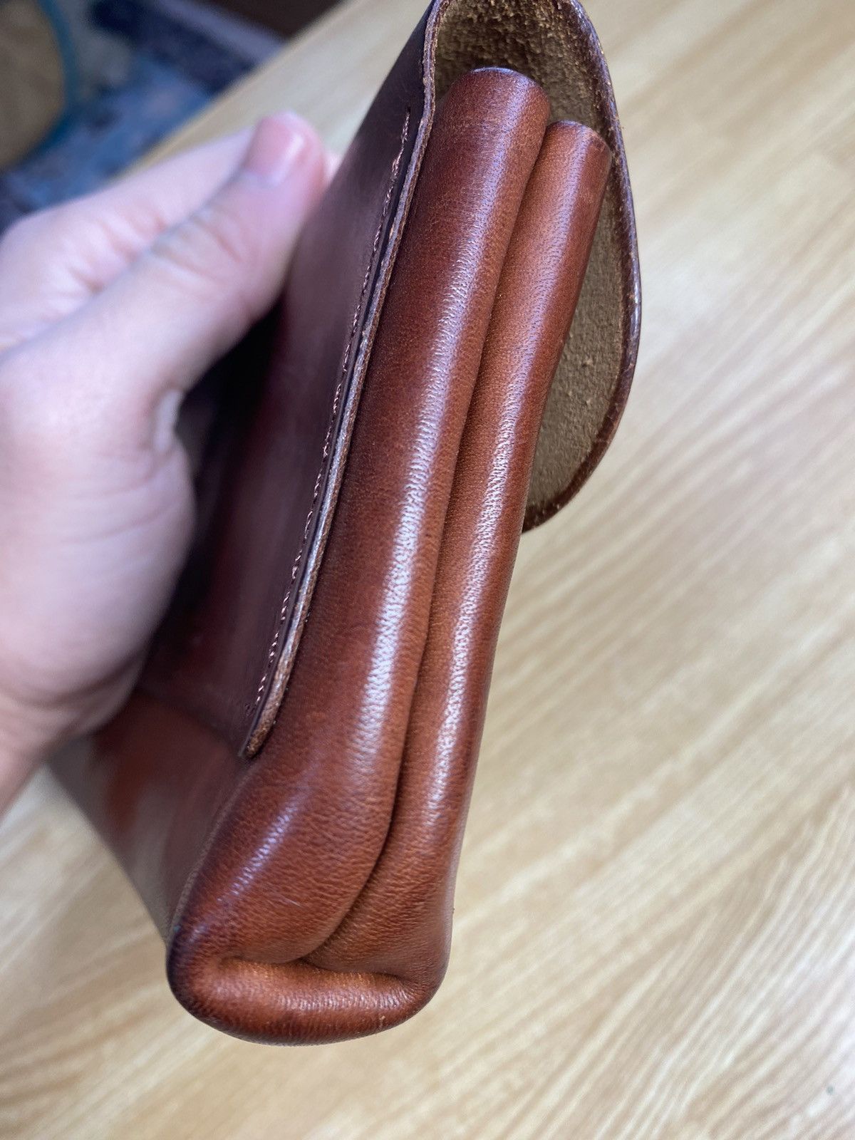Leather × Vintage Elegant Leather Long Wallet Size ONE SIZE - 15 Thumbnail