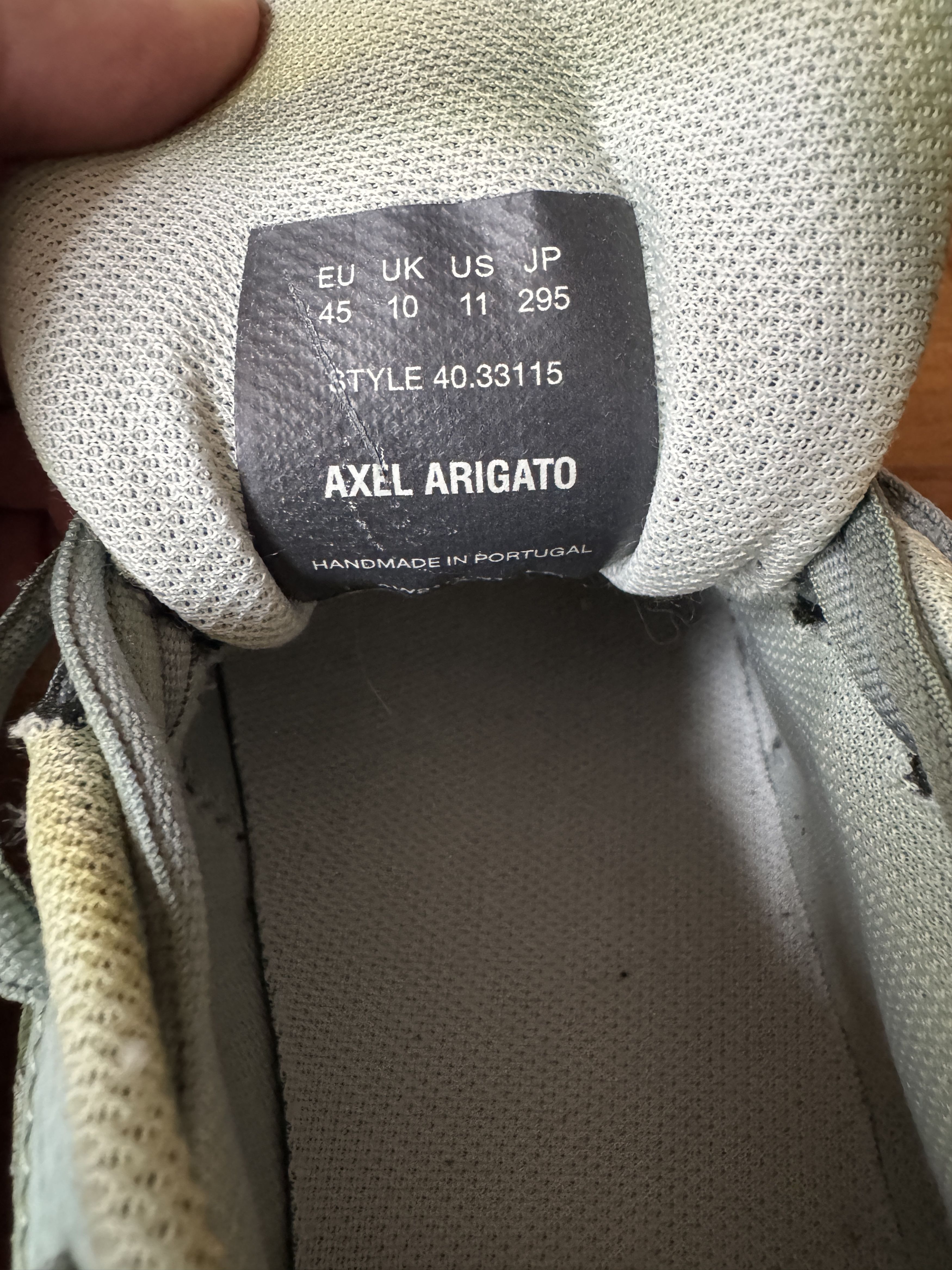 Axel Arigato Axel Arigato Mint Condition Marathon Sneakers Size US 11 / EU 44 - 11 Thumbnail