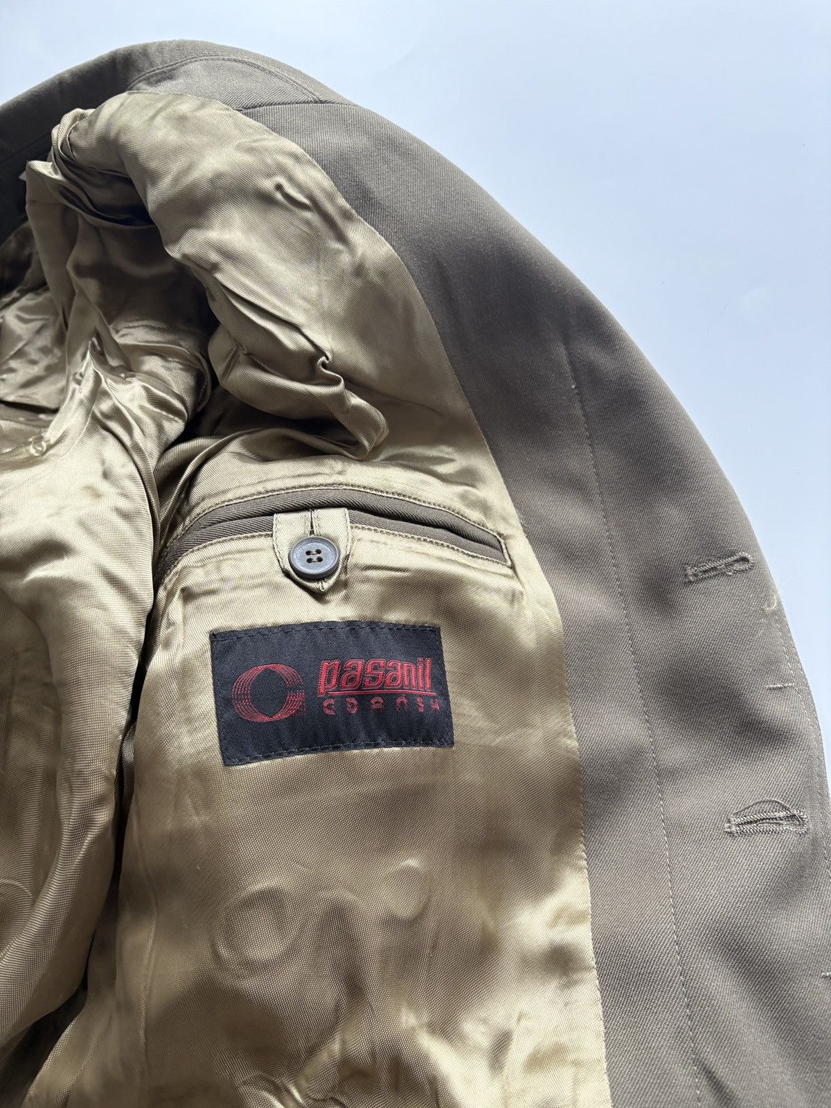 Other BOXY Vintage Military Jacket Cropped 90s Polizei Size US S / EU 44-46 / 1 - 9 Thumbnail