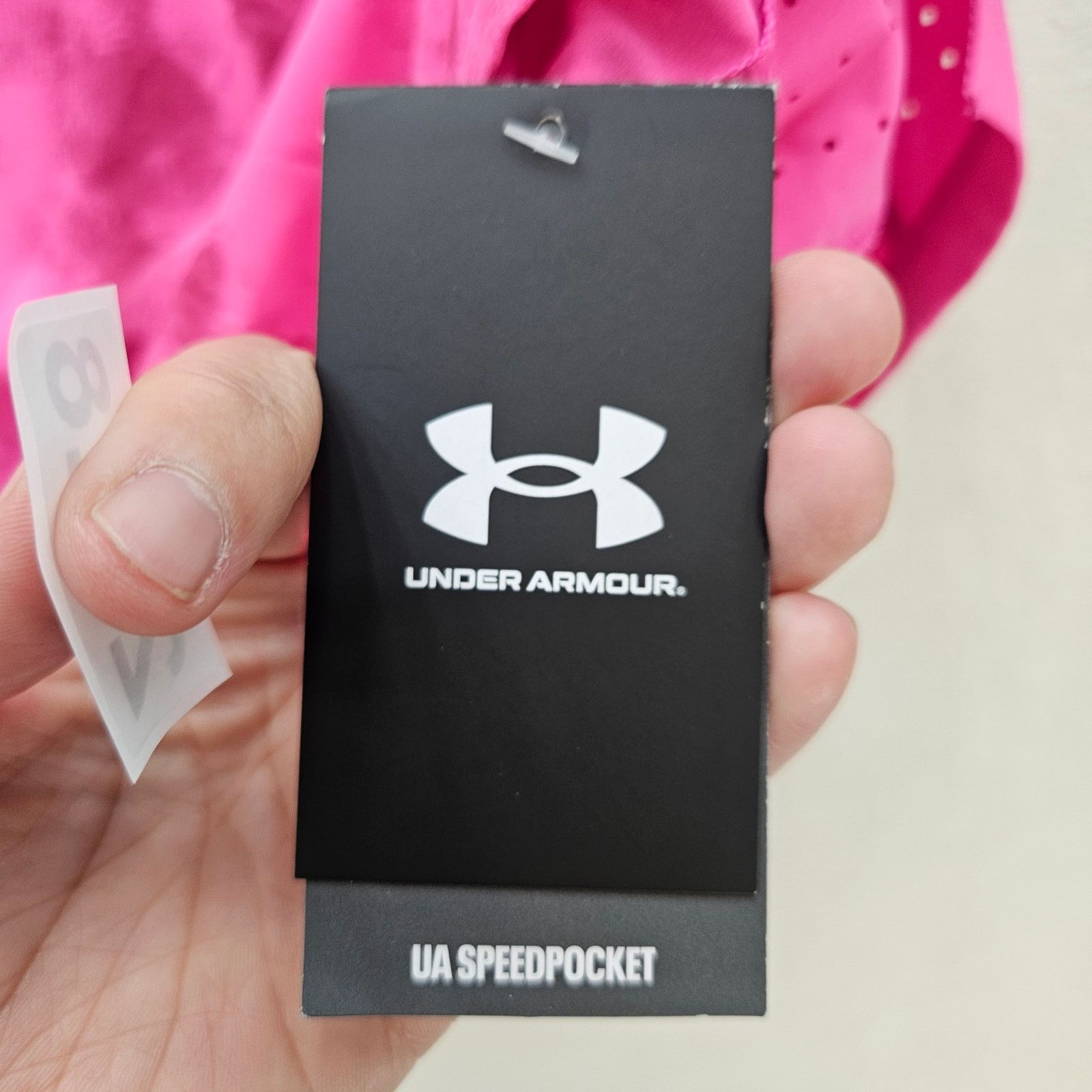 Under Armour UNDER ARMOUR MEN'S XXL PINK LAUNCH ELITE 7" RUN SHORTS NWT Size US 39 - 4 Thumbnail