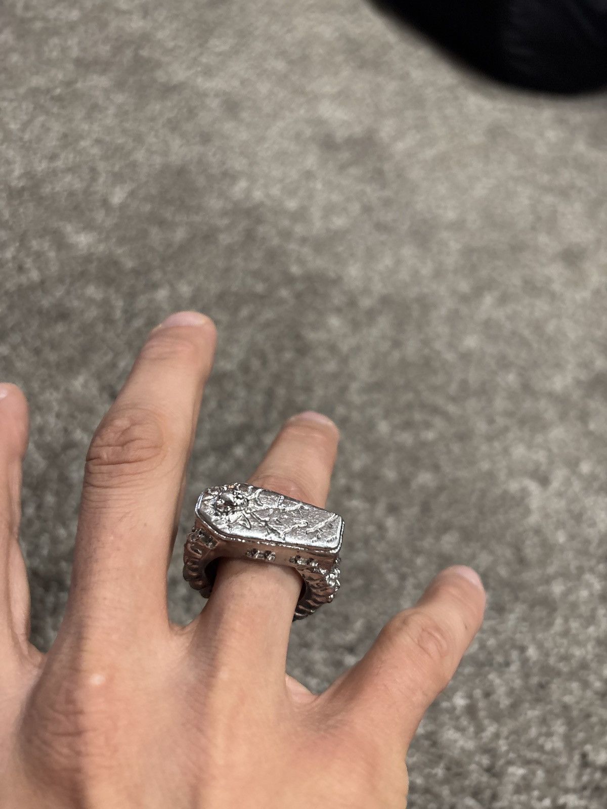 Other Hard jewelry coffin ring Size ONE SIZE - 1 Thumbnail