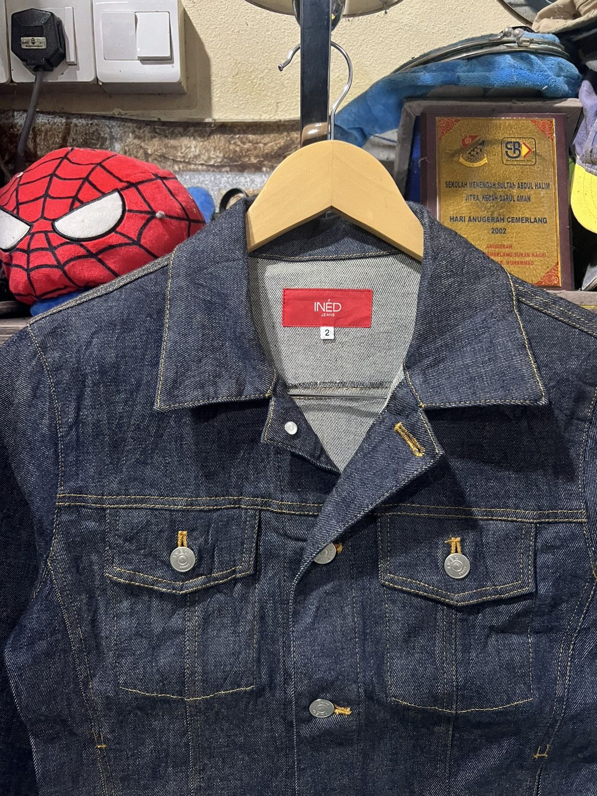 Yohji Yamamoto 🔥Inéd Jeans Yohji Yamamoto Denim Jacket Size S / US 4 / IT 40 - 4 Thumbnail