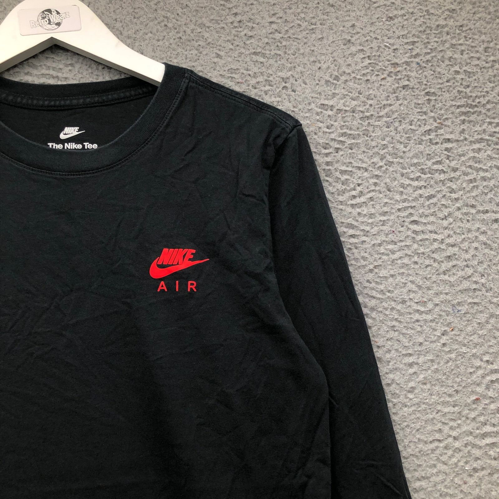 Nike Nike Mech Air Long Sleeve T-Shirt Men S Black Red DJ1379-010 Size US S / EU 44-46 / 1 - 6 Thumbnail