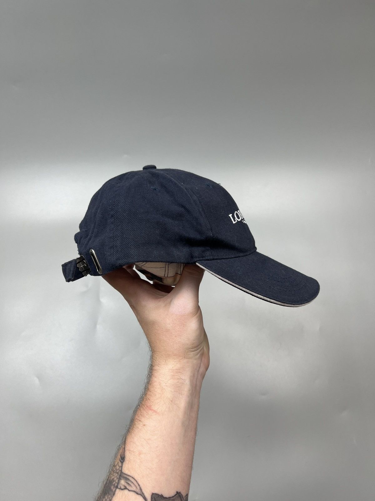 Longines Longines Navy Blue Baseball Cap Hat (Y0471) Size ONE SIZE - 3 Thumbnail