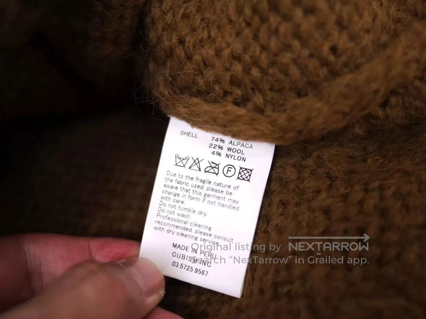 Visvim Visvim Highland Knit Crew Neck Sweater. Size US L / EU 52-54 / 3 - 8 Thumbnail