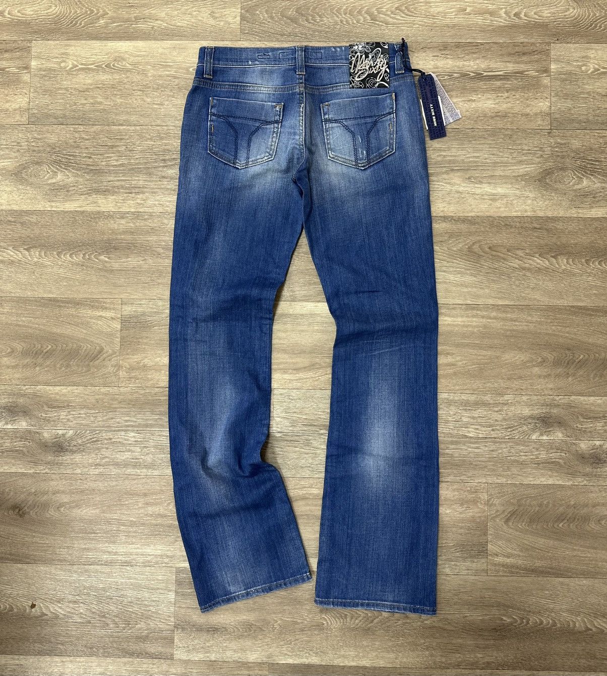 Miss Sixty Women’s Miss Sixty Flared Jeans Size M Blue Avant-Garde Size 28" / US 6 / IT 42 - 7 Thumbnail