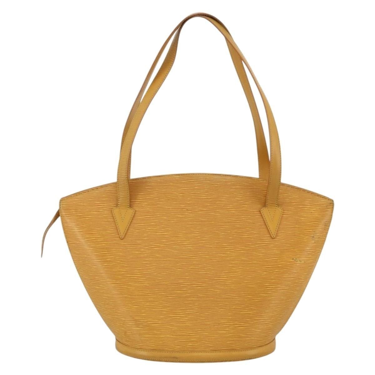 Louis Vuitton Louis Vuitton Epi Saint Jacques Shopping Shoulder Bag Yellow Size ONE SIZE - 2 Thumbnail