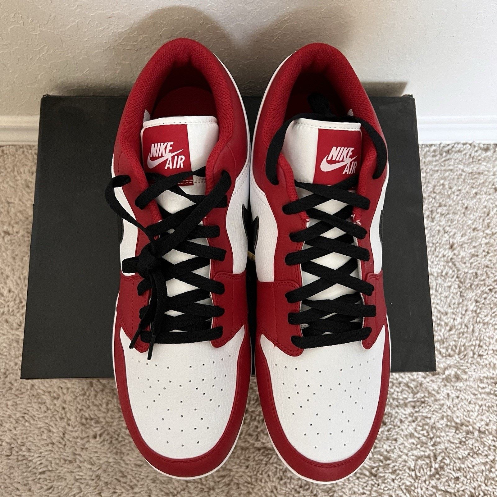 Jordan Brand Nike Air Jordan 1 Retro MCS Low Baseball Cleats Sz 14 New Size US 14 / EU 47 - 4 Thumbnail