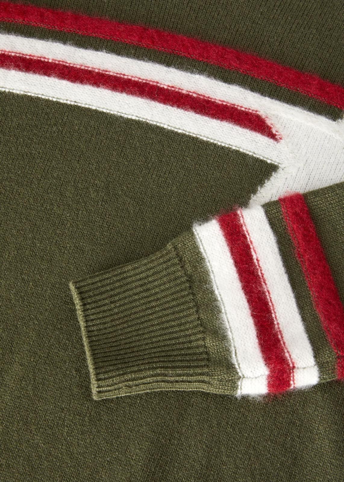 Loro Piana o1srvl11e0125 Celerina Turtleneck Sweater in Multicolor Size L / US 10 / IT 46 - 4 Thumbnail