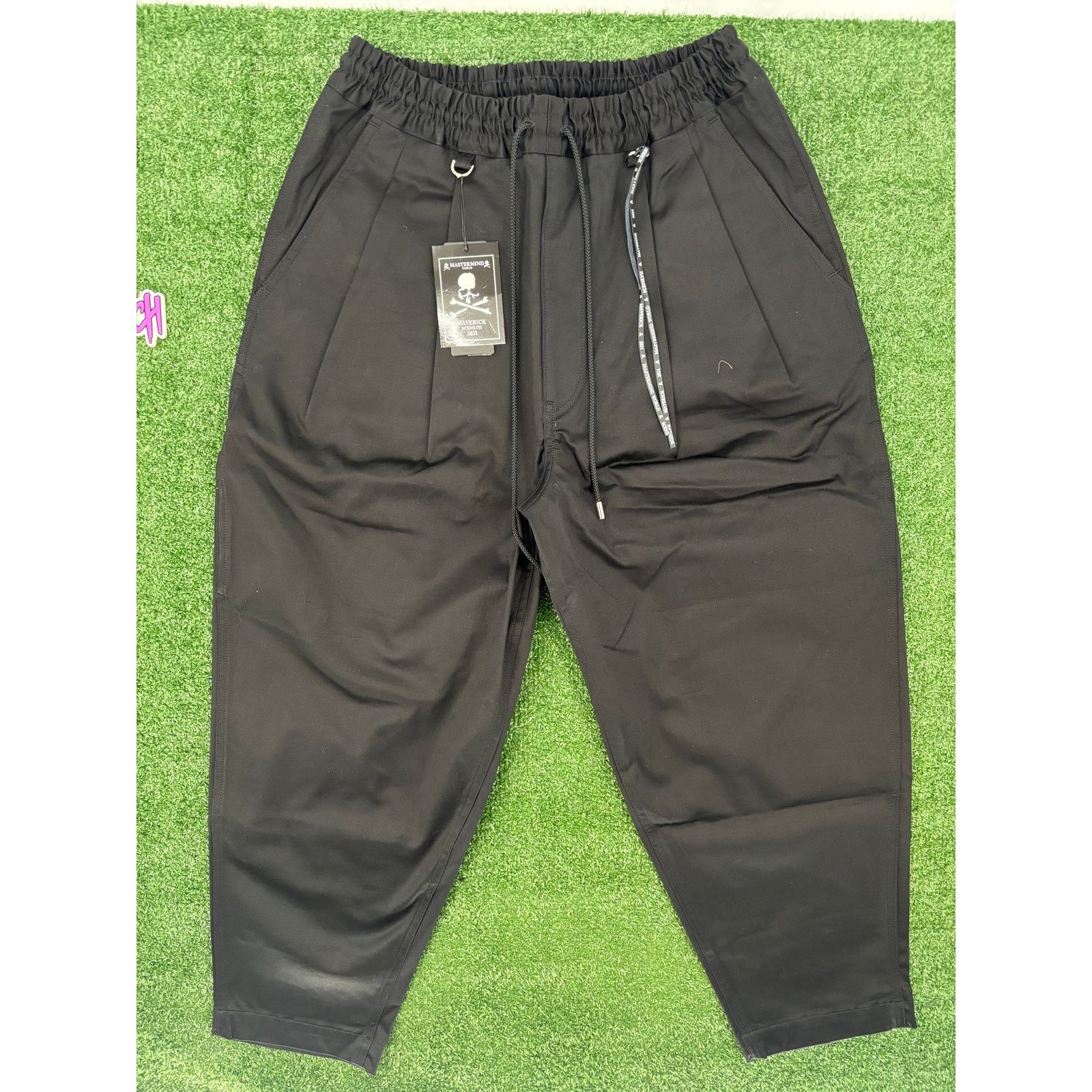 Mastermind Japan Mastermind World Black PT Slack Pants Size Medium Size US 32 / EU 48 - 2 Thumbnail