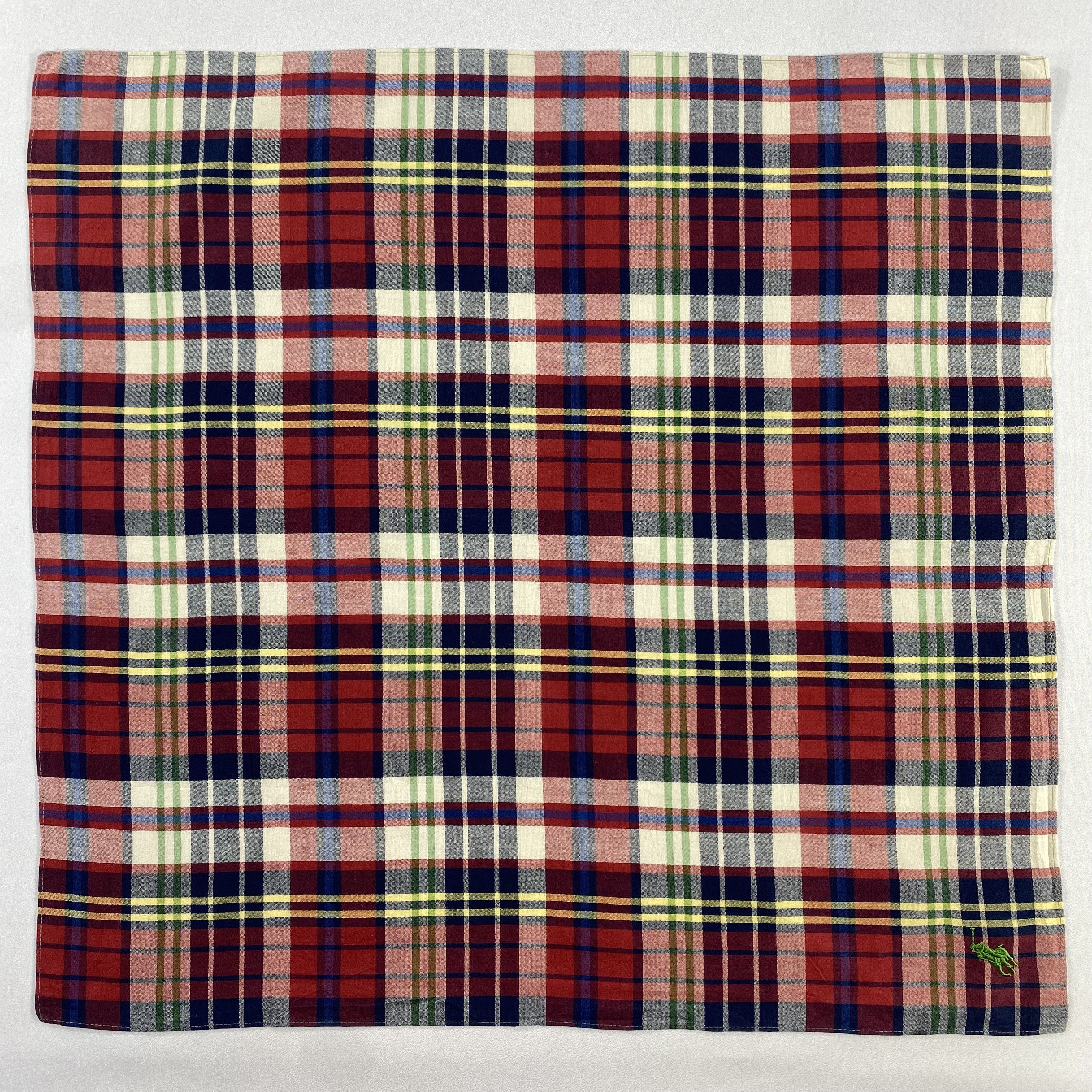 Polo Ralph Lauren × Vintage Polo ralph Lauren Neckerchief / Bandana / Handkerchief-P675 Size ONE SIZE - 1 Thumbnail