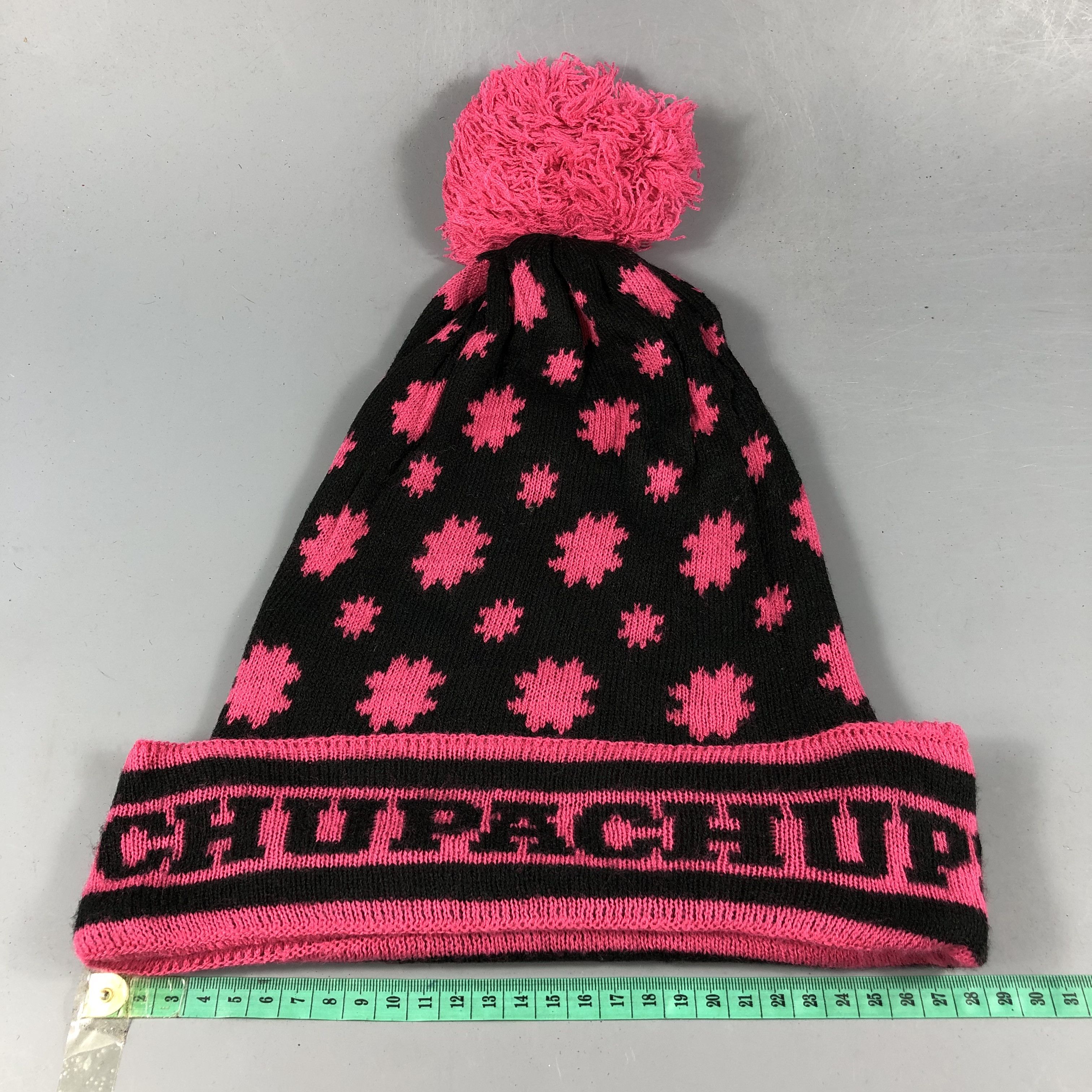 Vintage Chupa Chups Stars Bobble Beanie Snowcap Snow Hat B832 Size ONE SIZE - 3 Thumbnail