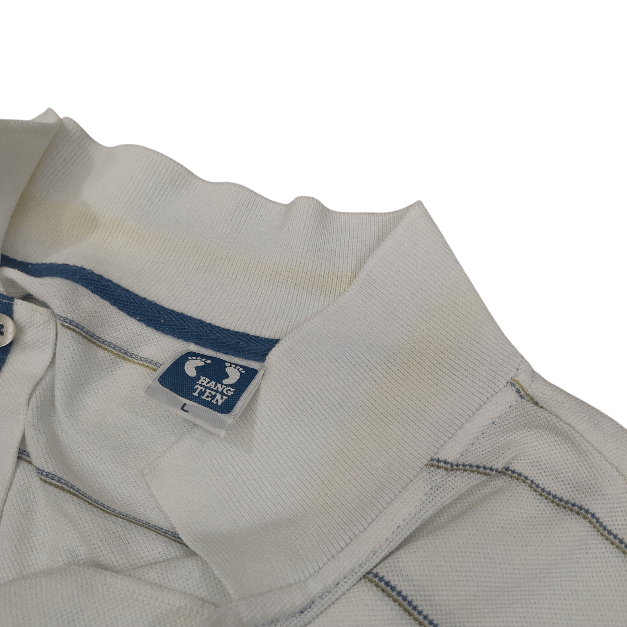 Hang Ten × Vintage Vintage Hang Ten Embroidery Blue Stripes Size L Size US L / EU 52-54 / 3 - 5 Thumbnail