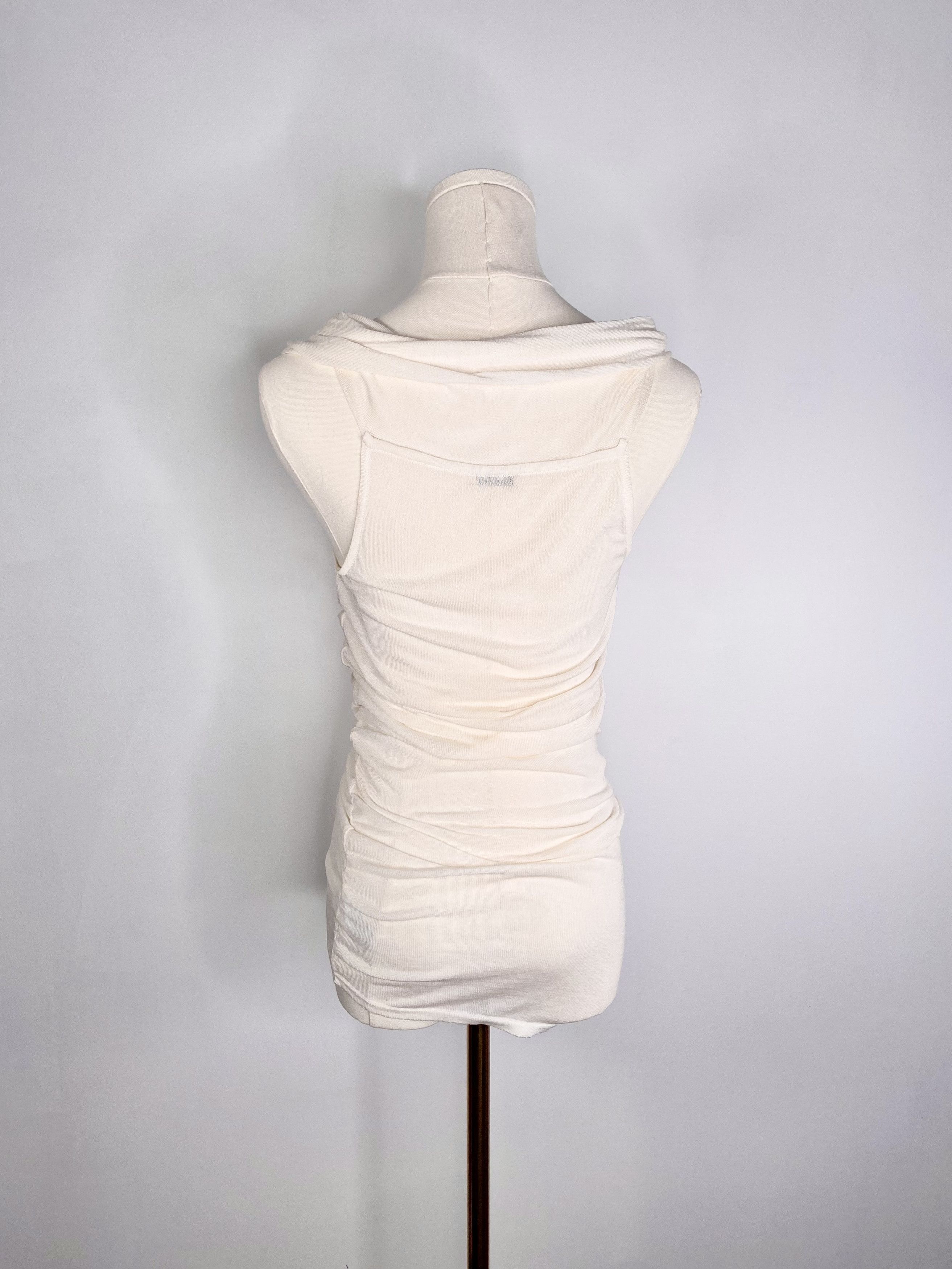 Designer Ana Molinari - Creme wrap camisole blouse Size ONE SIZE - 6 Thumbnail