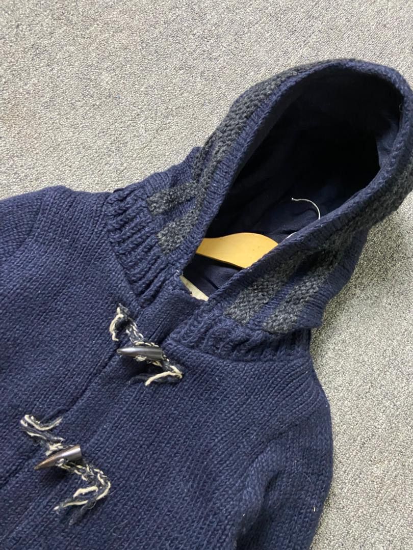 Japanese Brand R.N.A Japanese Brand Knitted Duffle Coat (188) Size US XS / EU 42 / 0 - 11 Thumbnail