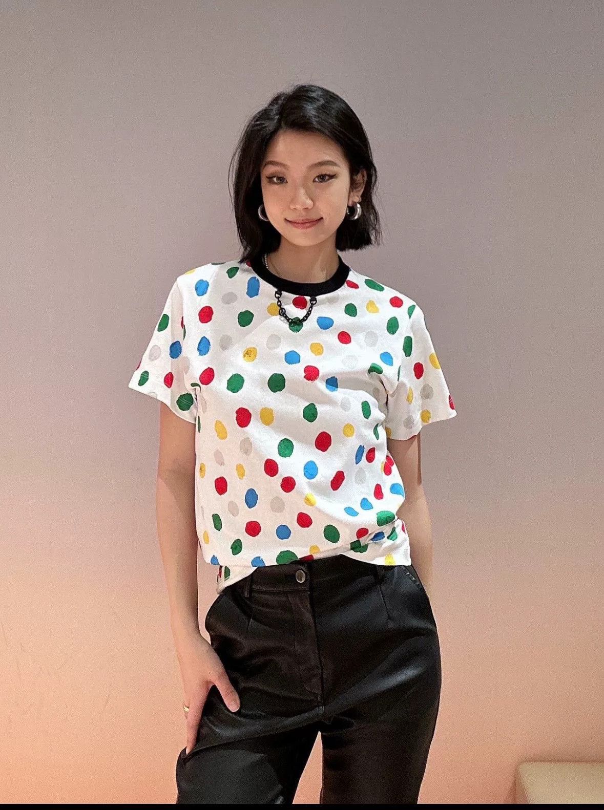 Louis Vuitton LV Kusama Polka Dot Short Sleeve Size US S / EU 44-46 / 1 - 1 Thumbnail