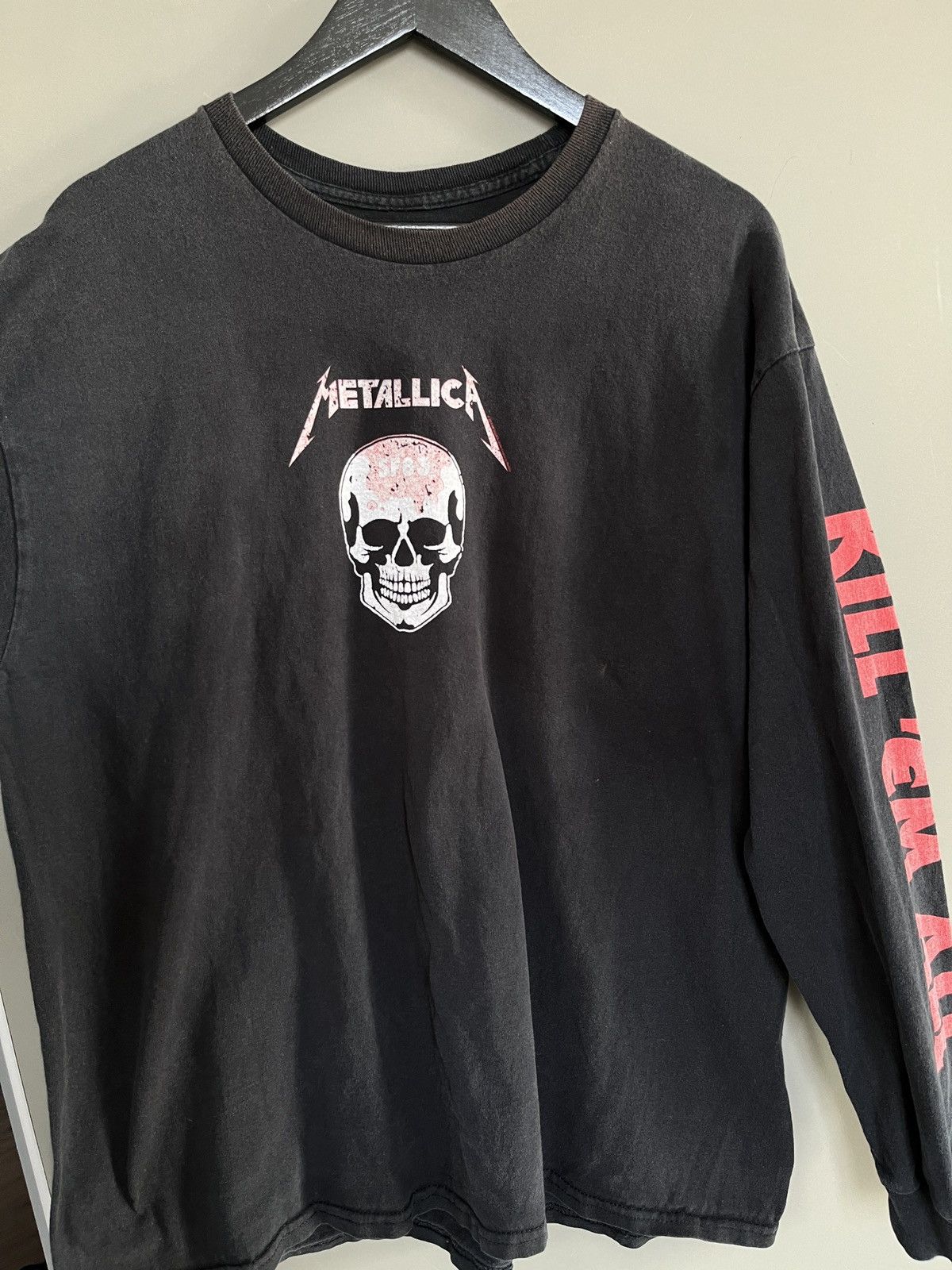 Metallica Metallica Kill Em All Vintage Long Seeve Size US XL / EU 56 / 4 - 5 Thumbnail
