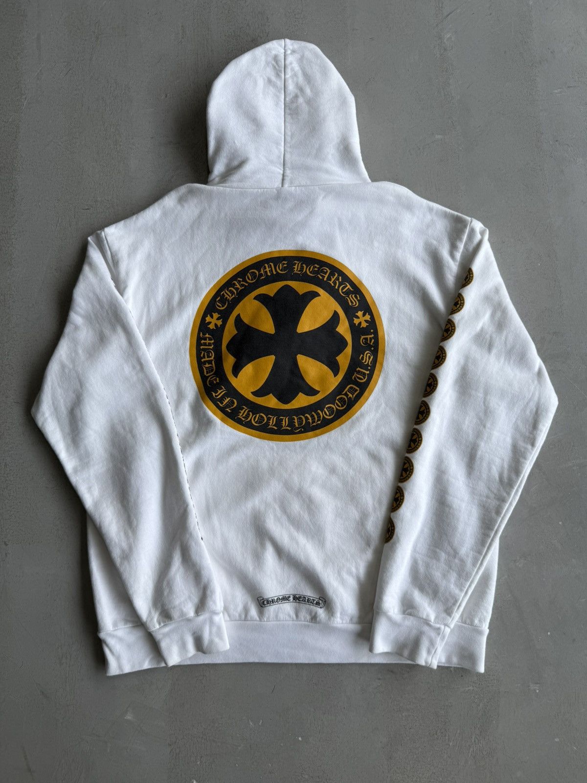 Chrome Hearts Chrome Hearts - Yellow Stamp Hoodie Size US M / EU 48-50 / 2 - 1 Thumbnail