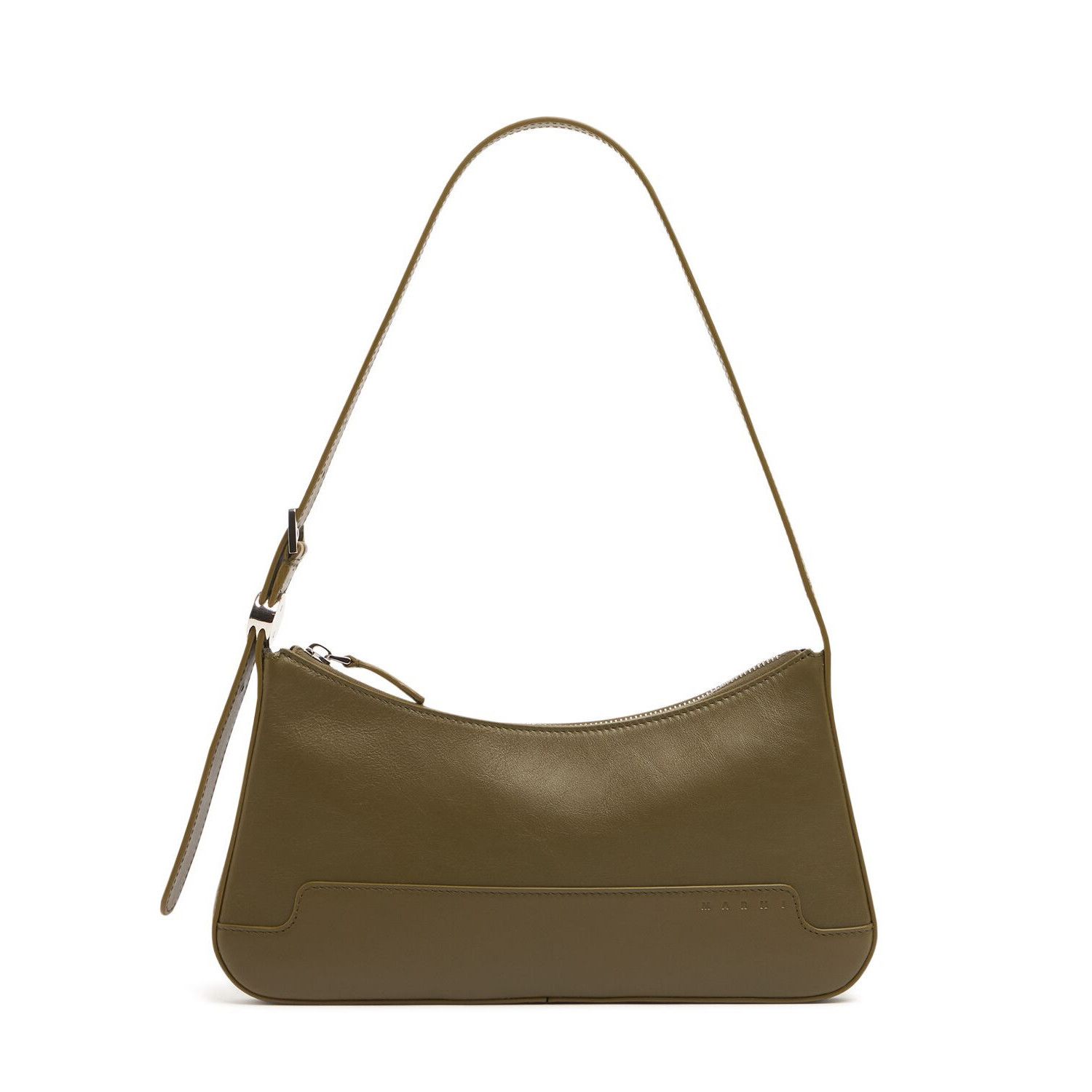Marni MARNI Dot Deep Sage Leather Shoulder Bag New & Authentic Size ONE SIZE - 1 Thumbnail