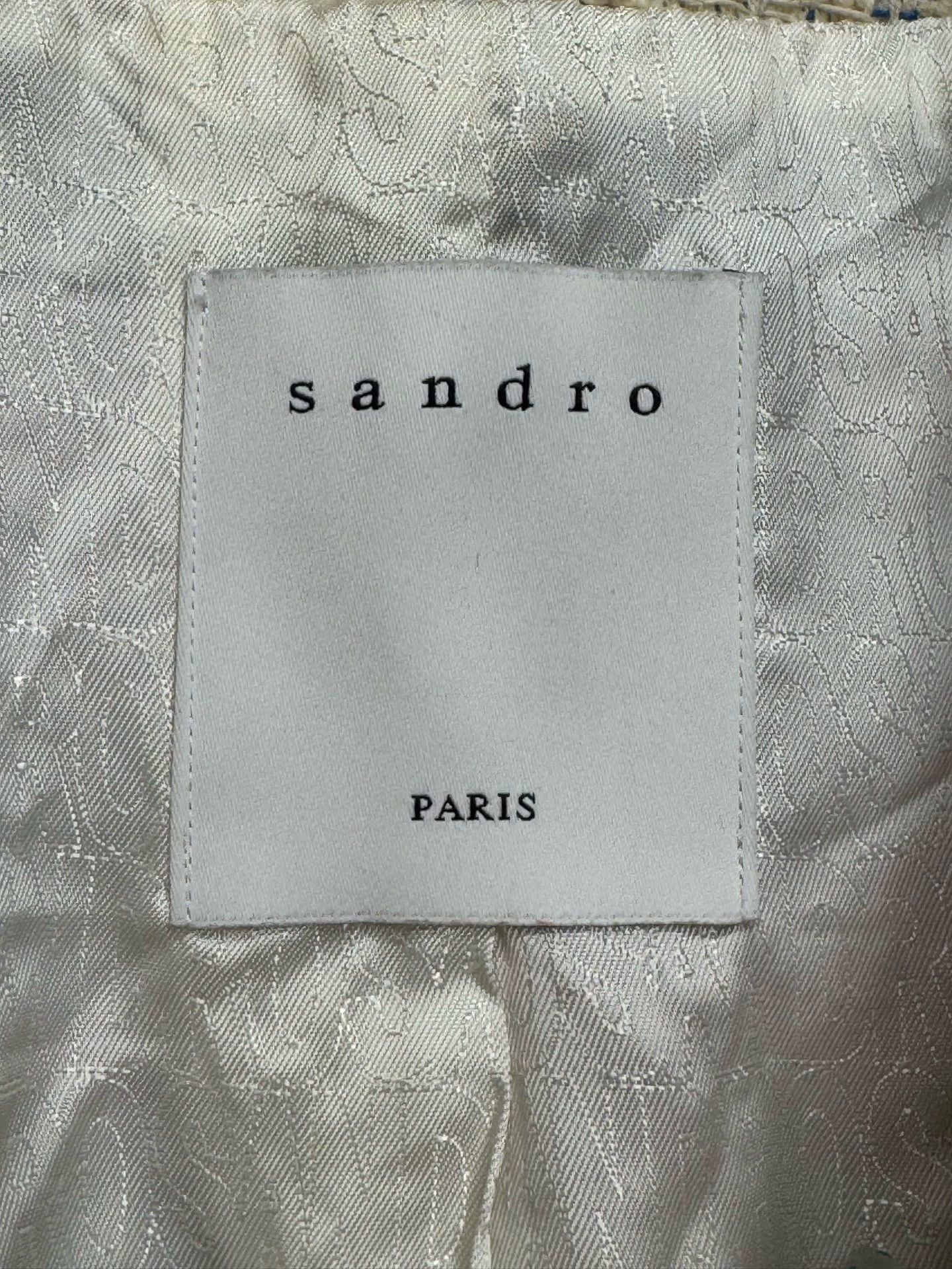 Sandro Sandro Chanel-style checked jacket women's new 36 Size XS / US 0-2 / IT 36-38 - 5 Thumbnail