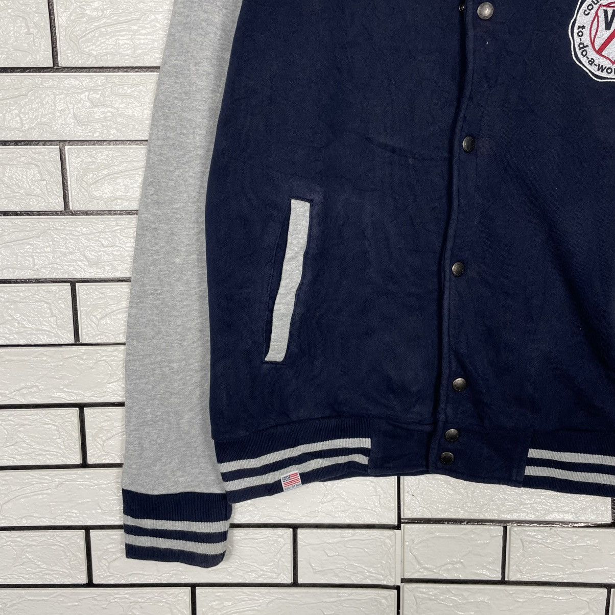 Japanese Brand Van Club Big Logo Varsity Sweater Jacket Size US L / EU 52-54 / 3 - 3 Thumbnail
