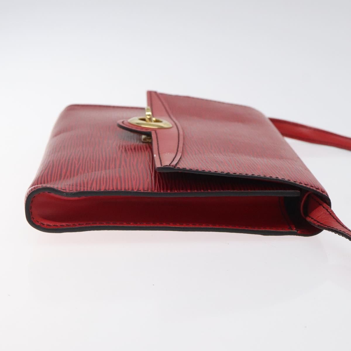 Louis Vuitton LOUIS VUITTON Epi Pochette Arche Shoulder Bag Red M52577 Size ONE SIZE - 3 Thumbnail