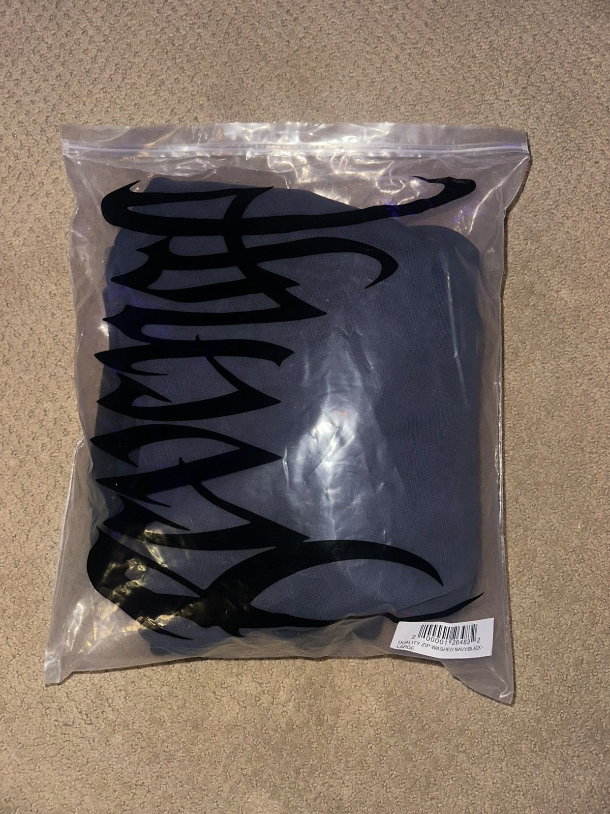 Revenge Rare Revenge ‘Duality Zip’ Hoodie Navy/Black Size US L / EU 52-54 / 3 - 4 Thumbnail