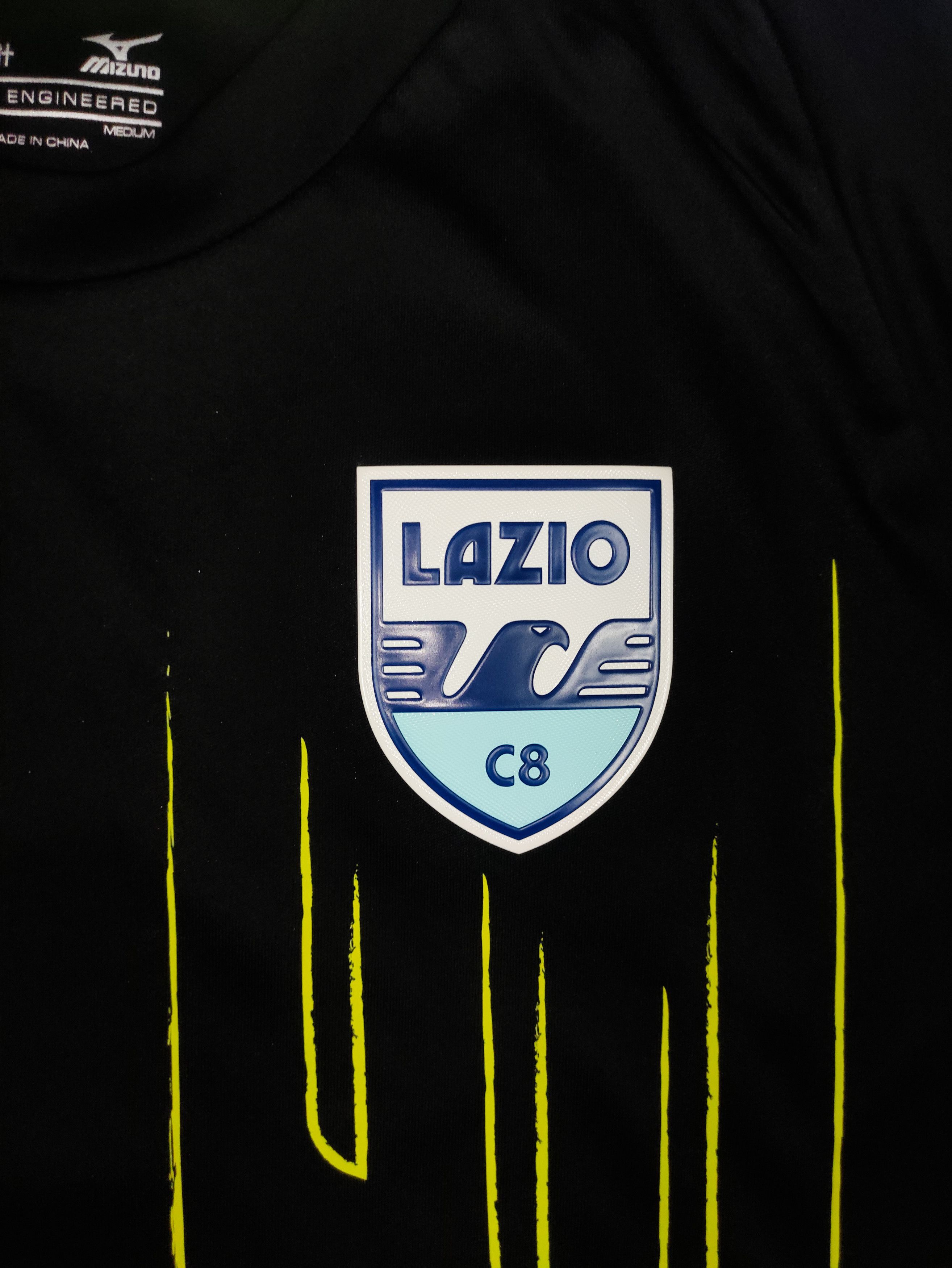 Mizuno SS Lazio Mizuno #15 Shirt Kit Jersey Serie A Calcio Rome Size US M / EU 48-50 / 2 - 6 Thumbnail