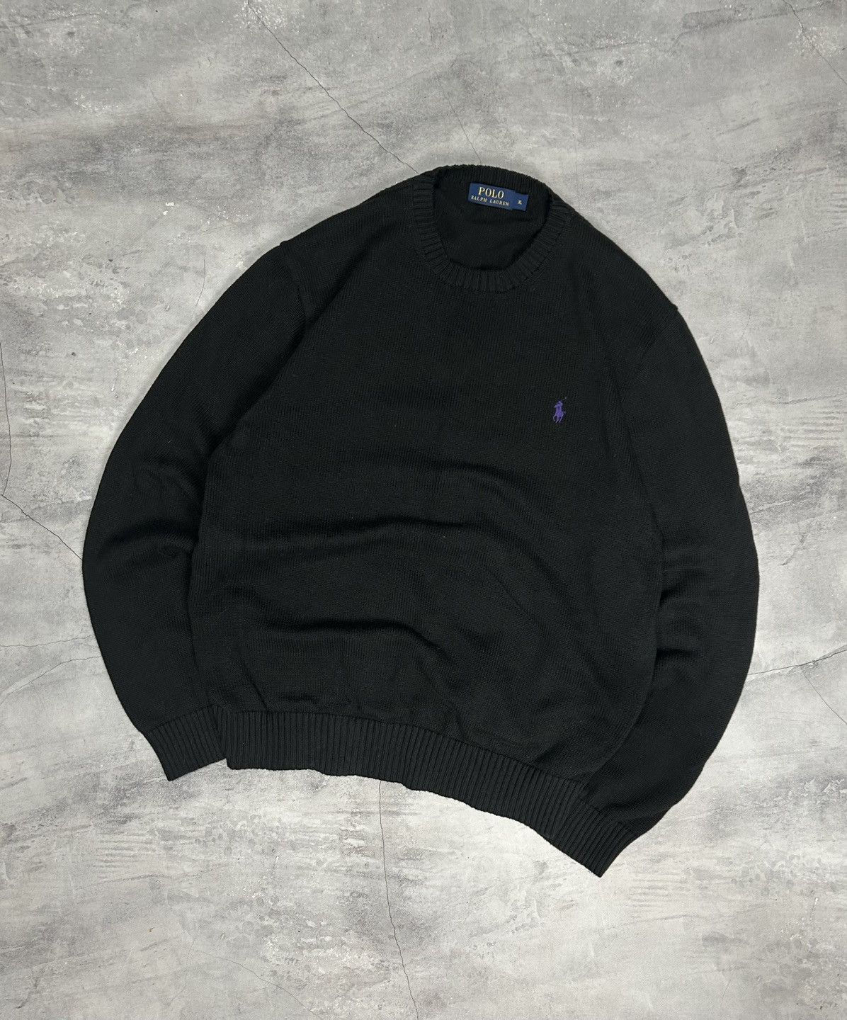 Polo Ralph Lauren Vintage Knit Polo Ralph Lauren Golf Sweatshirt Oldmoney Size US XL / EU 56 / 4 - 1 Thumbnail