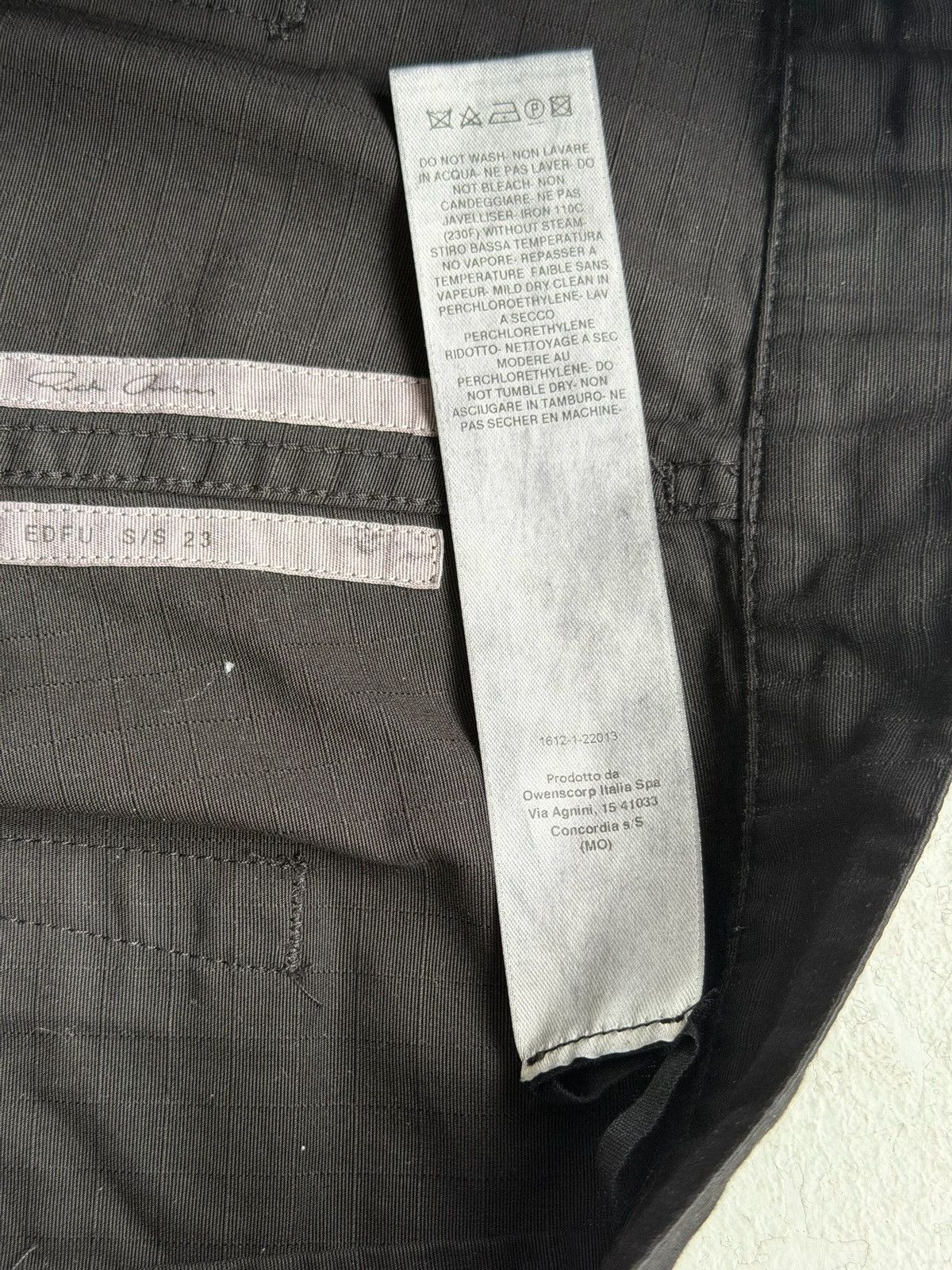 Rick Owens Rick Owens SS23 Edfu Black Bolan Trousers Size US 38 / EU 54 - 8 Thumbnail
