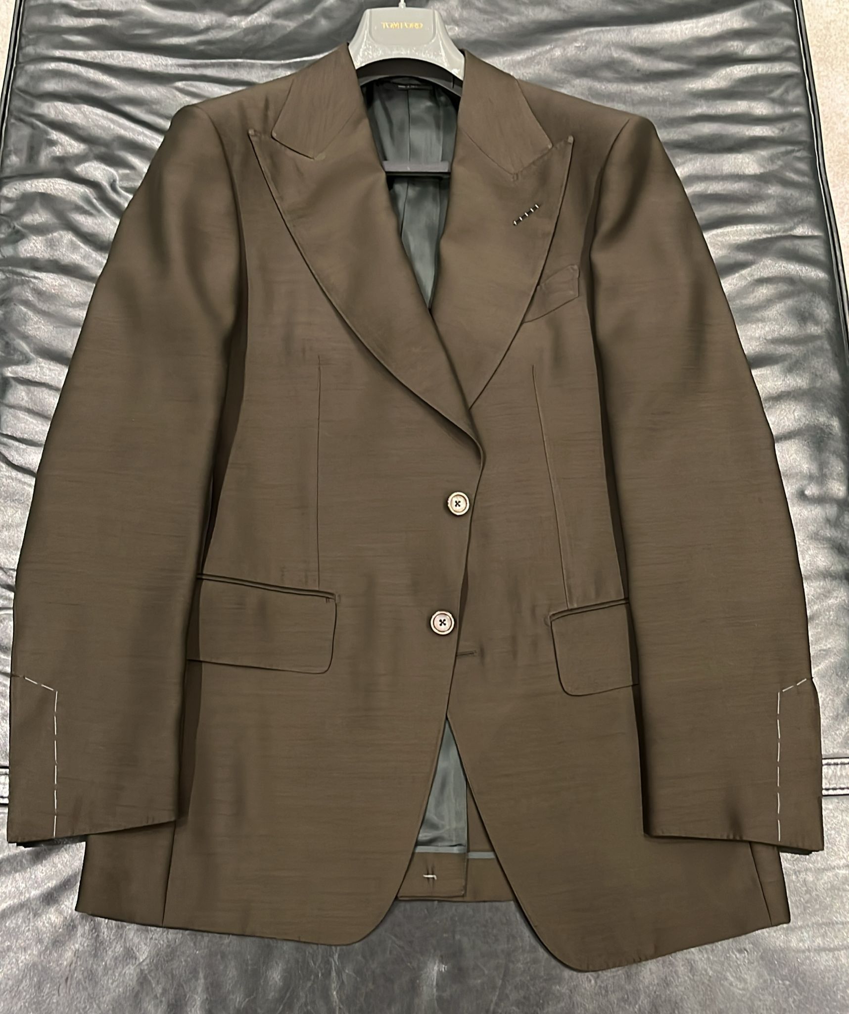 Tom Ford o1loc1c1124 JHAP04 Jacket in Dark Brown Size US M / EU 48-50 / 2 - 1 Thumbnail