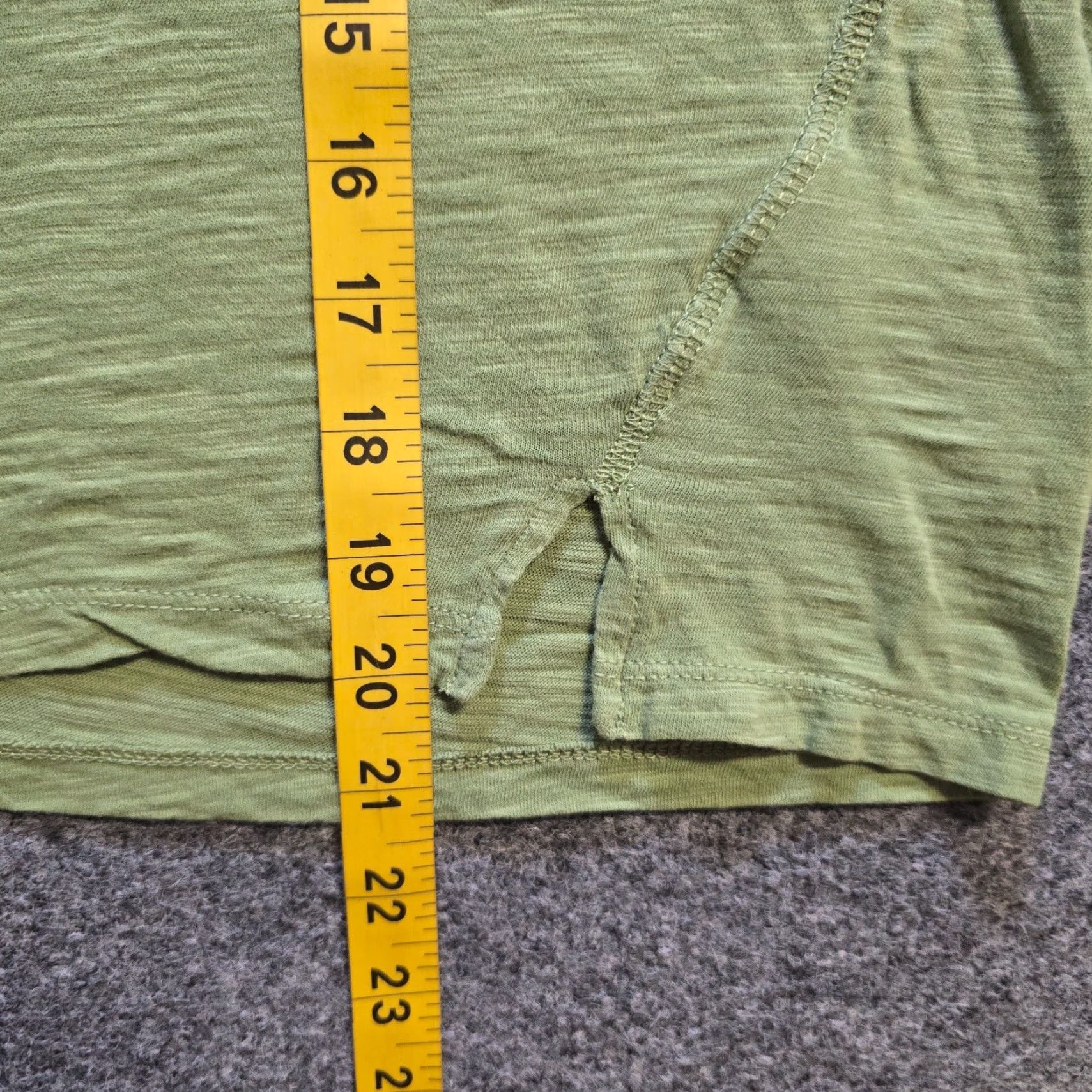 Madewell Madewell Top Womens Size Medium Green Slub Knit Long Sleeve Capsule Minimalist Shirt Size M / US 6-8 / IT 42-44 - 6 Thumbnail