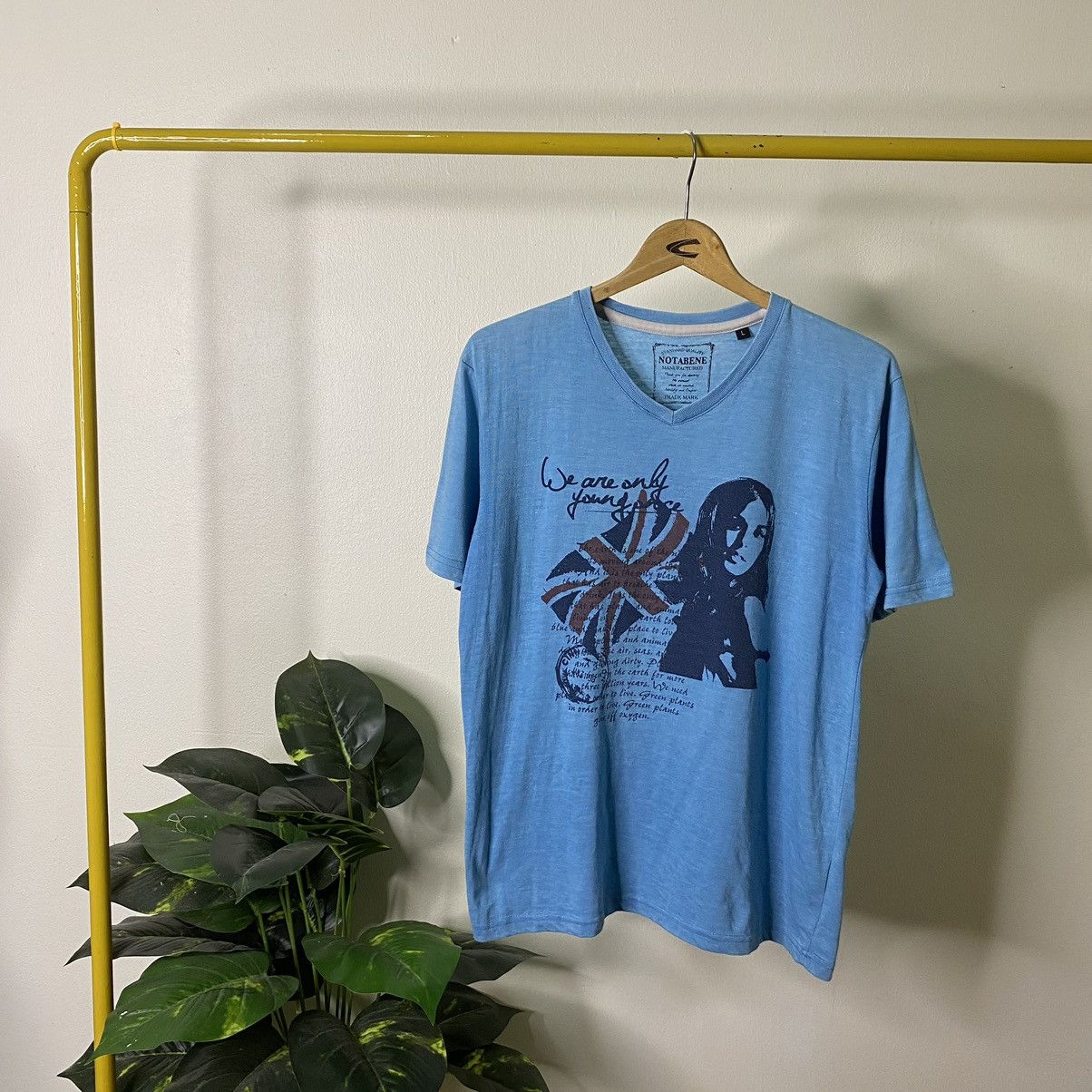 Hysteric Glamour × If Six Was Nine × Japanese Brand Notabene Seditionaries Poem Hysterics Style Anarchy Tee Size US L / EU 52-54 / 3 - 1 Thumbnail