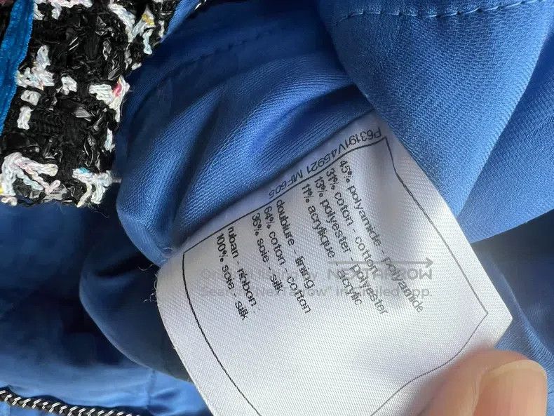 Chanel Chanel 20p blue jacket Size XXS / US 00 / IT 34 - 6 Thumbnail
