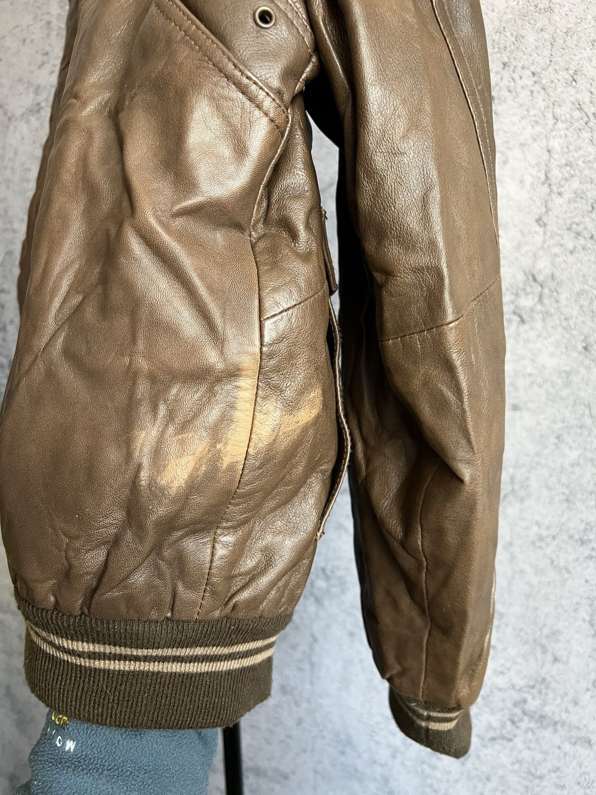 Leather Vintage Arizona Leather Jacket Marcucci Skins USA Air Force Size US L / EU 52-54 / 3 - 20 Thumbnail