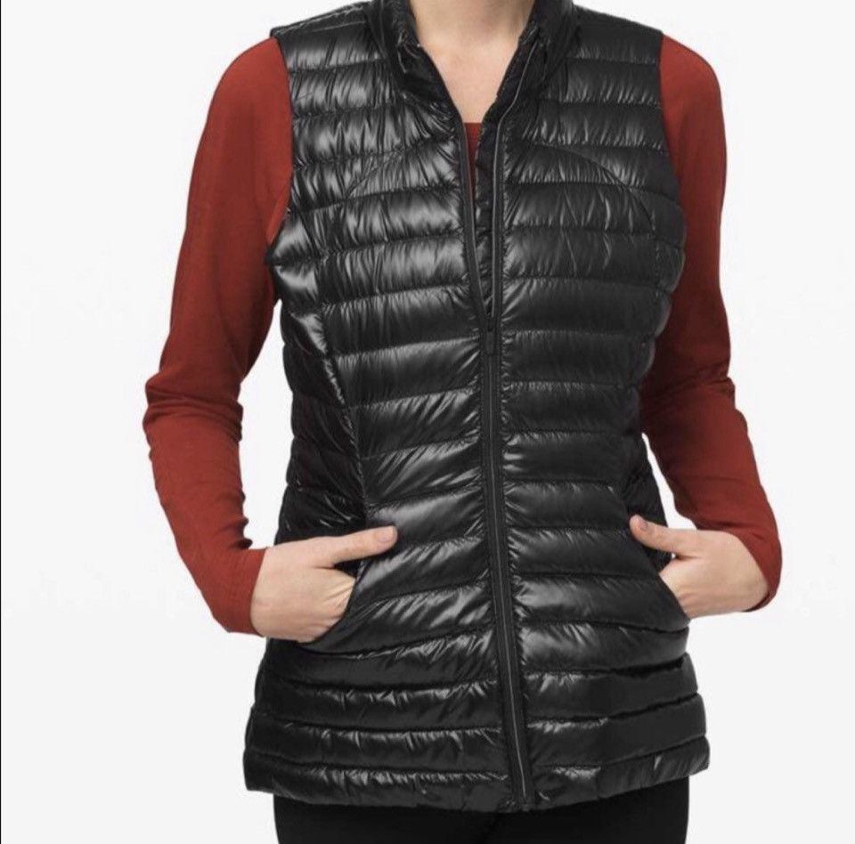 Lululemon Lululemon Pack it down Vest shining black Sz.8 Size M / US 6-8 / IT 42-44 - 2 Thumbnail