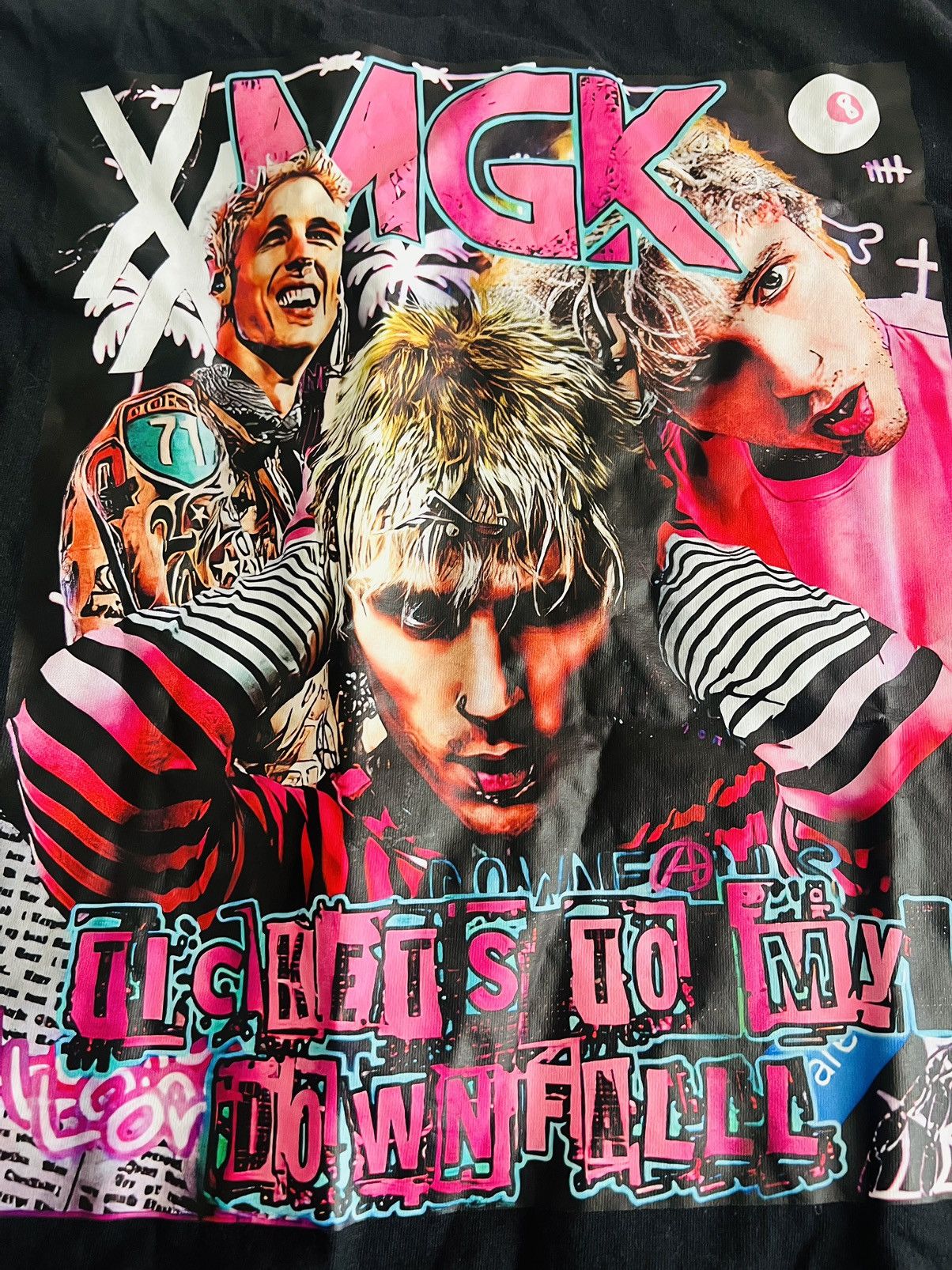 Band Tees MGK machine gun Kelly rap band tee Size US XL / EU 56 / 4 - 2 Thumbnail