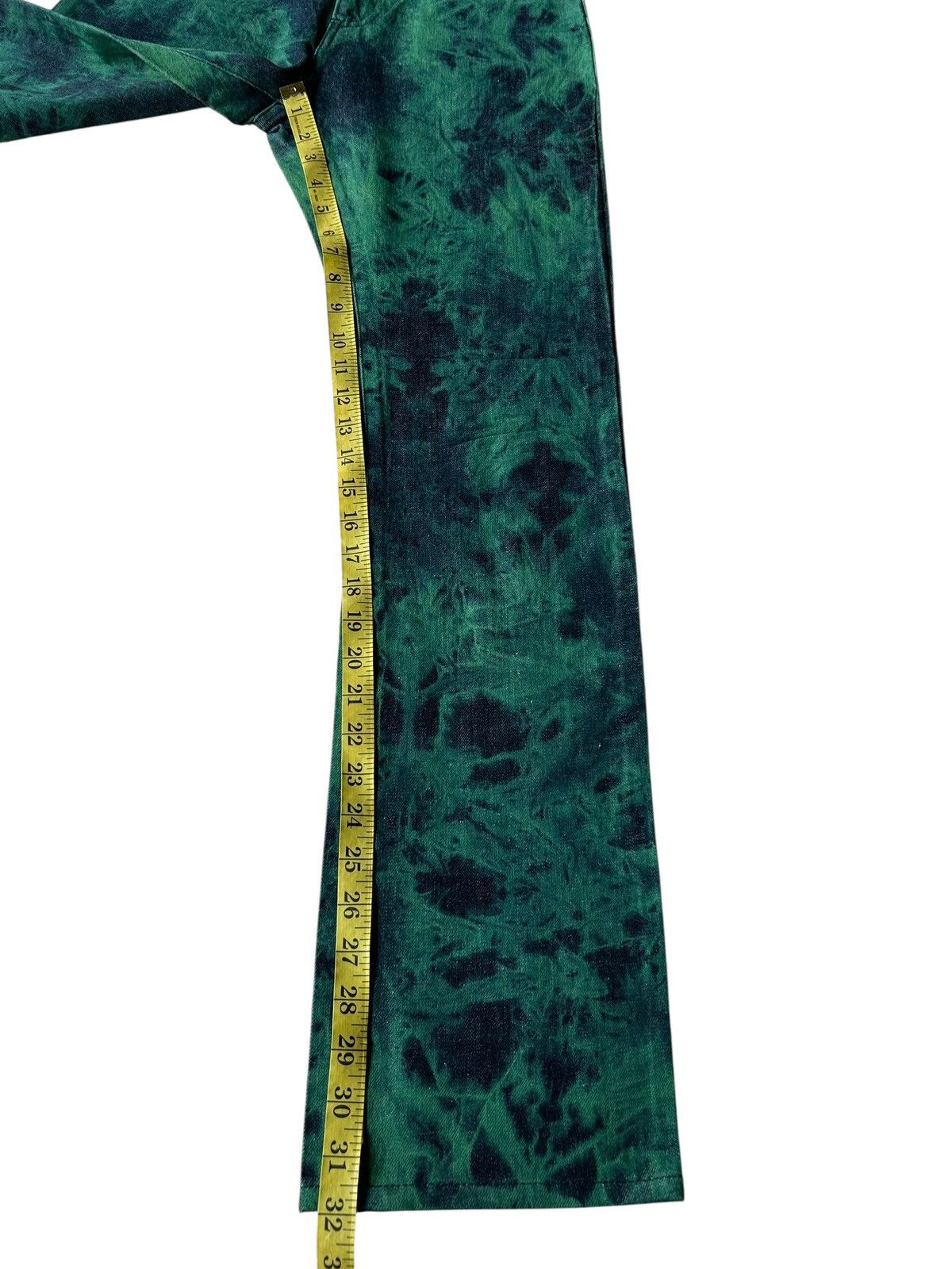 Kapital Vintage Japanese Brand Crespi Punk Bondage Denim Jeans ☠️🎌 Size US 27 - 14 Thumbnail