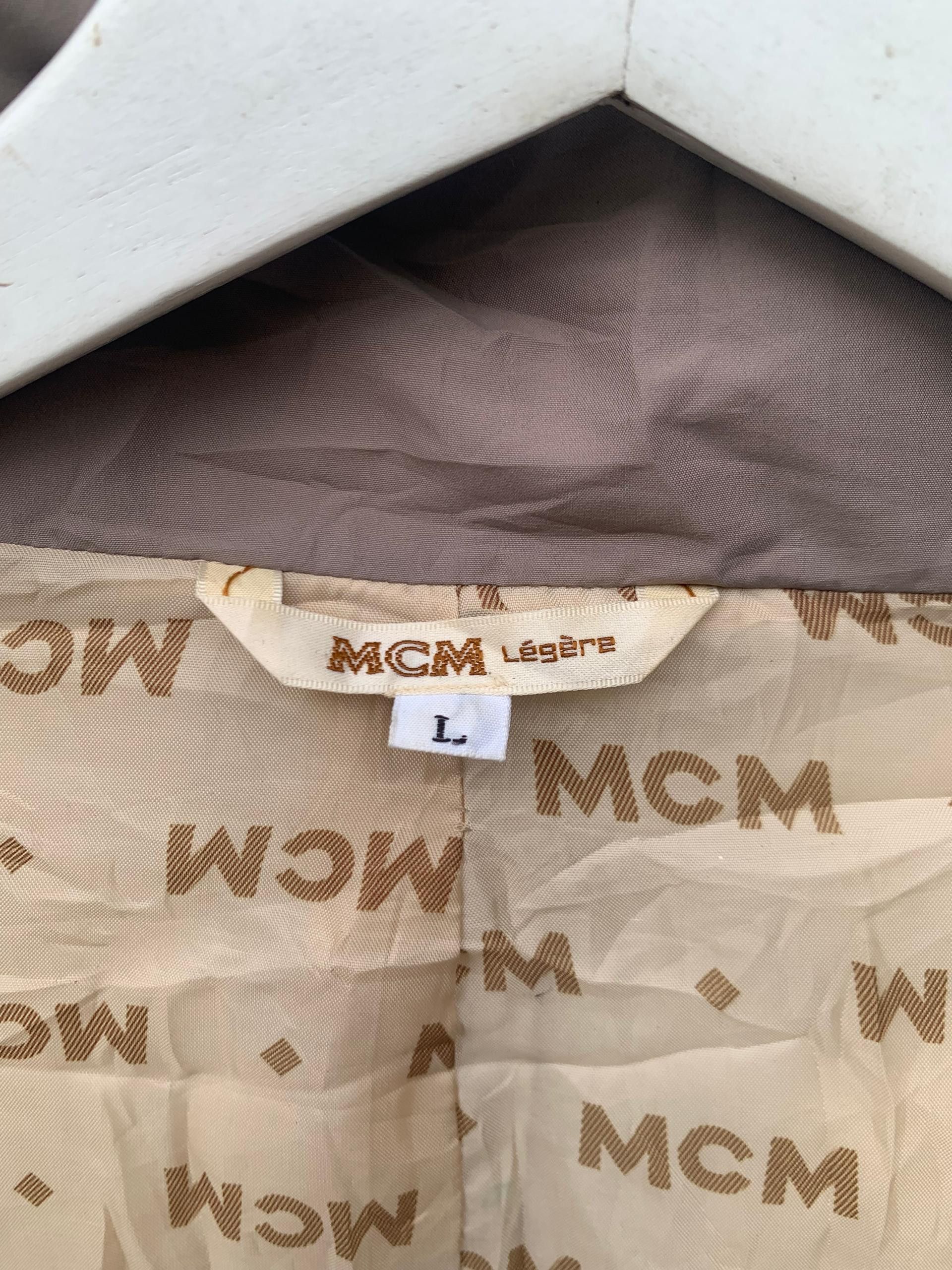 MCM Vintage MCM Legere Monogram Puffer Fur Hoodie Jacket Size US L / EU 52-54 / 3 - 7 Thumbnail