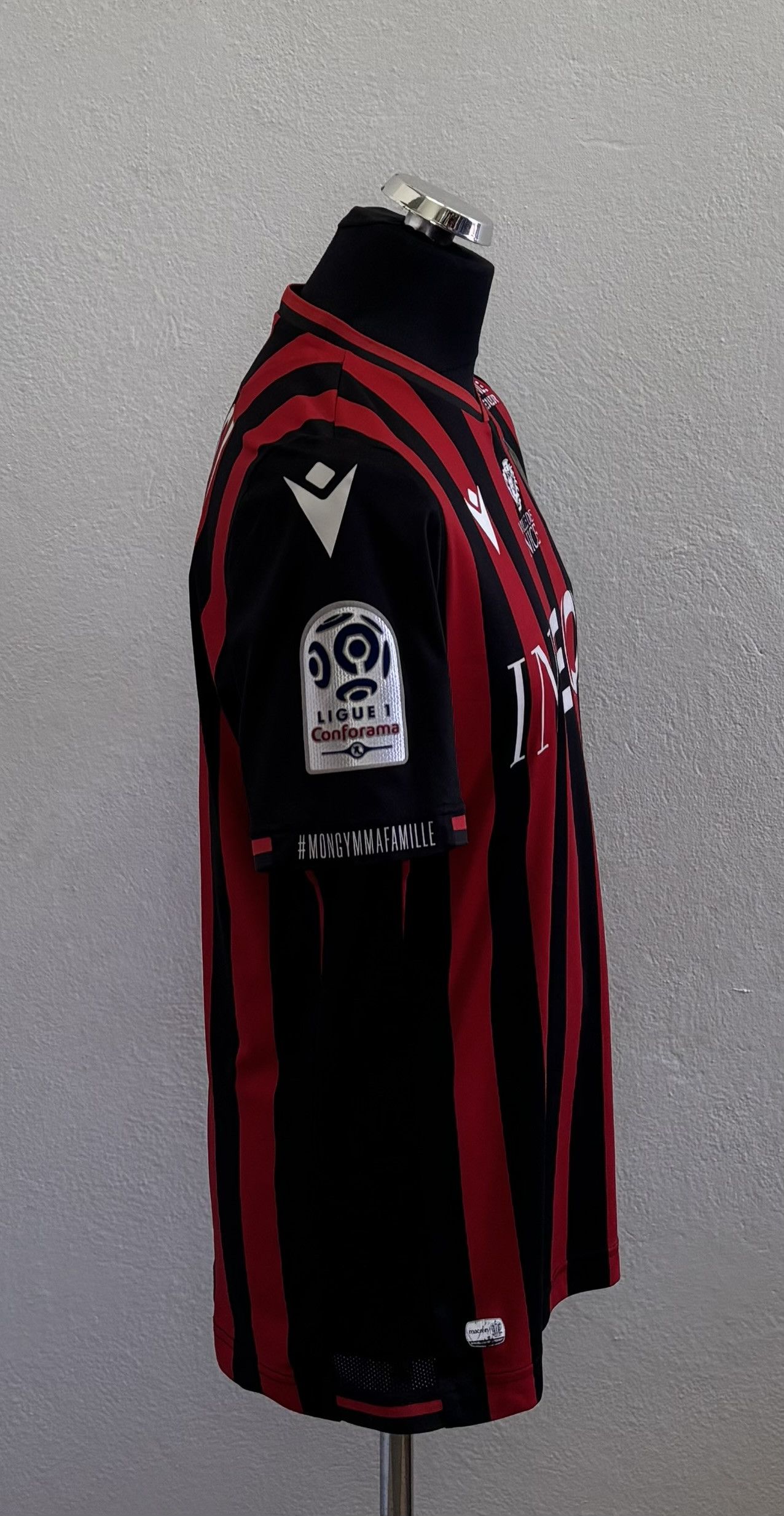 Macron OGC Nice 2019/2020 Durmisi #27 Macron Football Jersey Size L Size US L / EU 52-54 / 3 - 4 Thumbnail